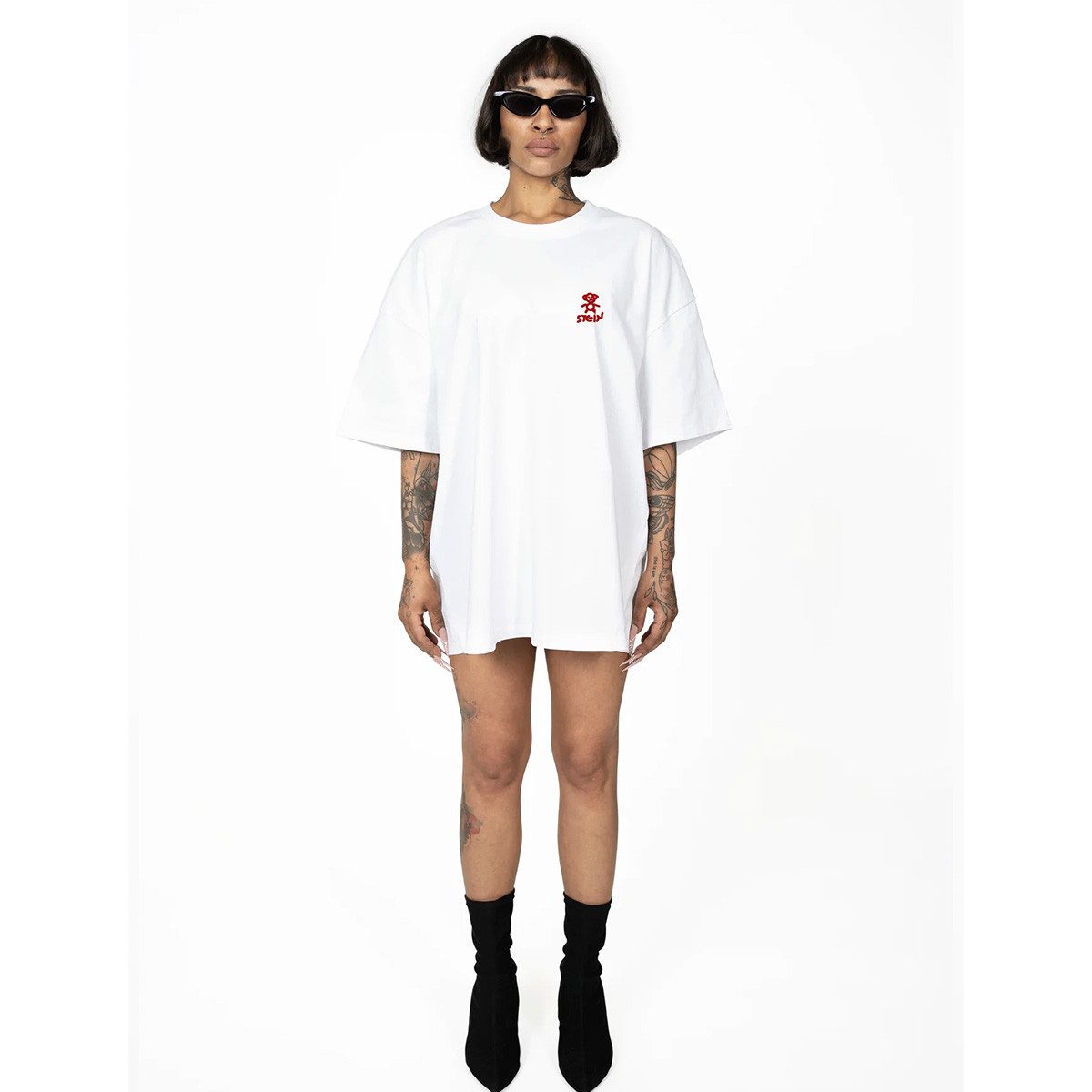 SILVERSTEIN OFFICIAL T-Shirt White Monky 2.0" Herren Damen Unisex Oversized T-Shirt