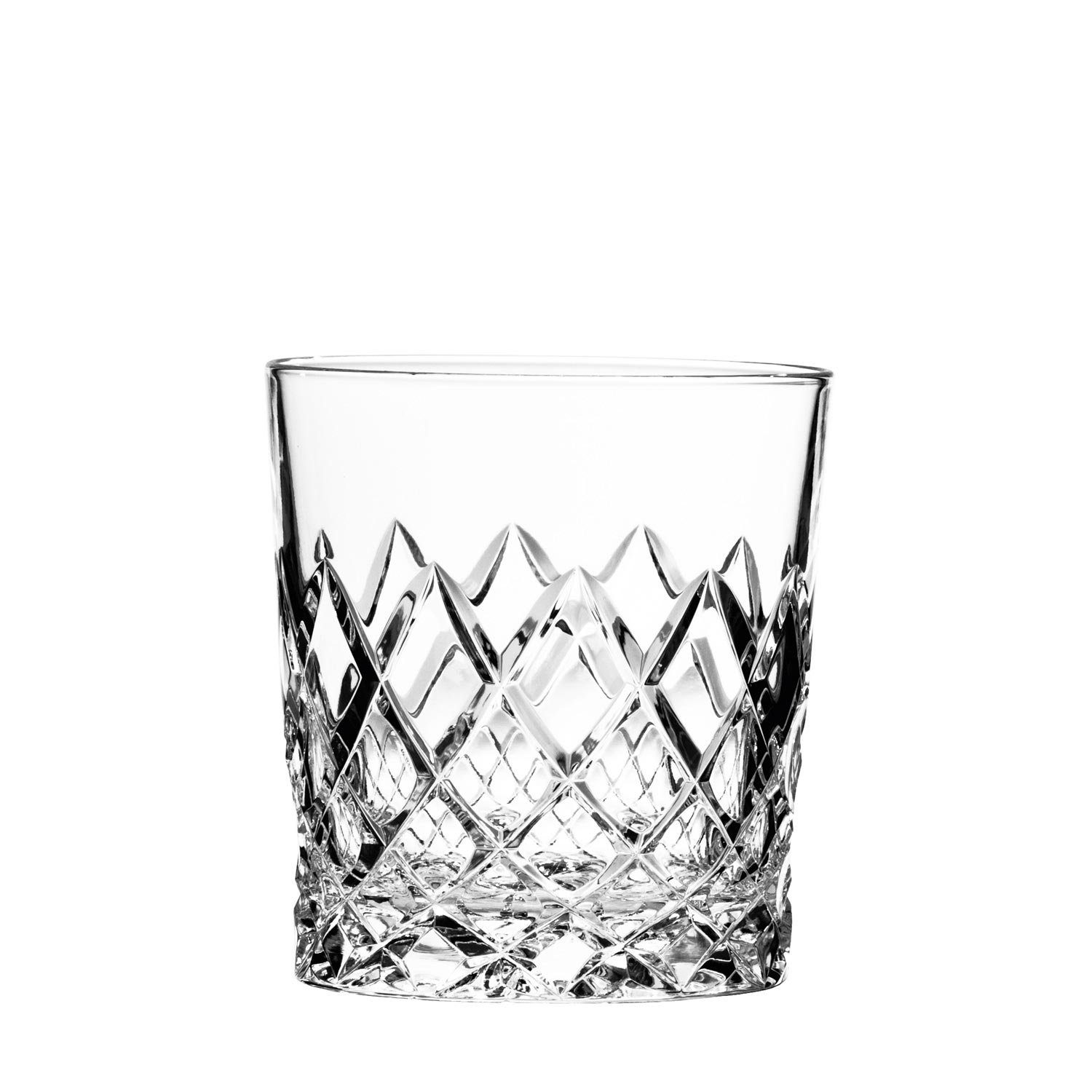 ARNSTADT KRISTALL Whiskyglas VENEDIG . Kristall . mundgeblasen . handmade,  Kristall