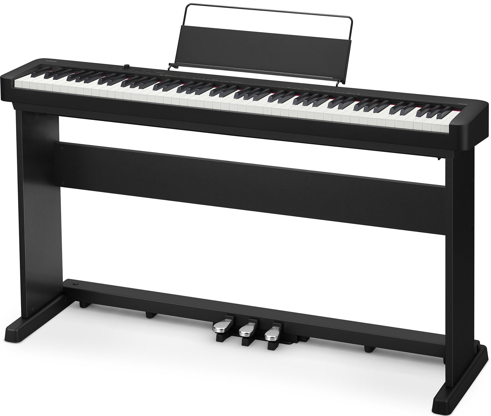 Pedaleinheit CDP-S160BK, CASIO Digitalpiano Stativ mit und (Set),