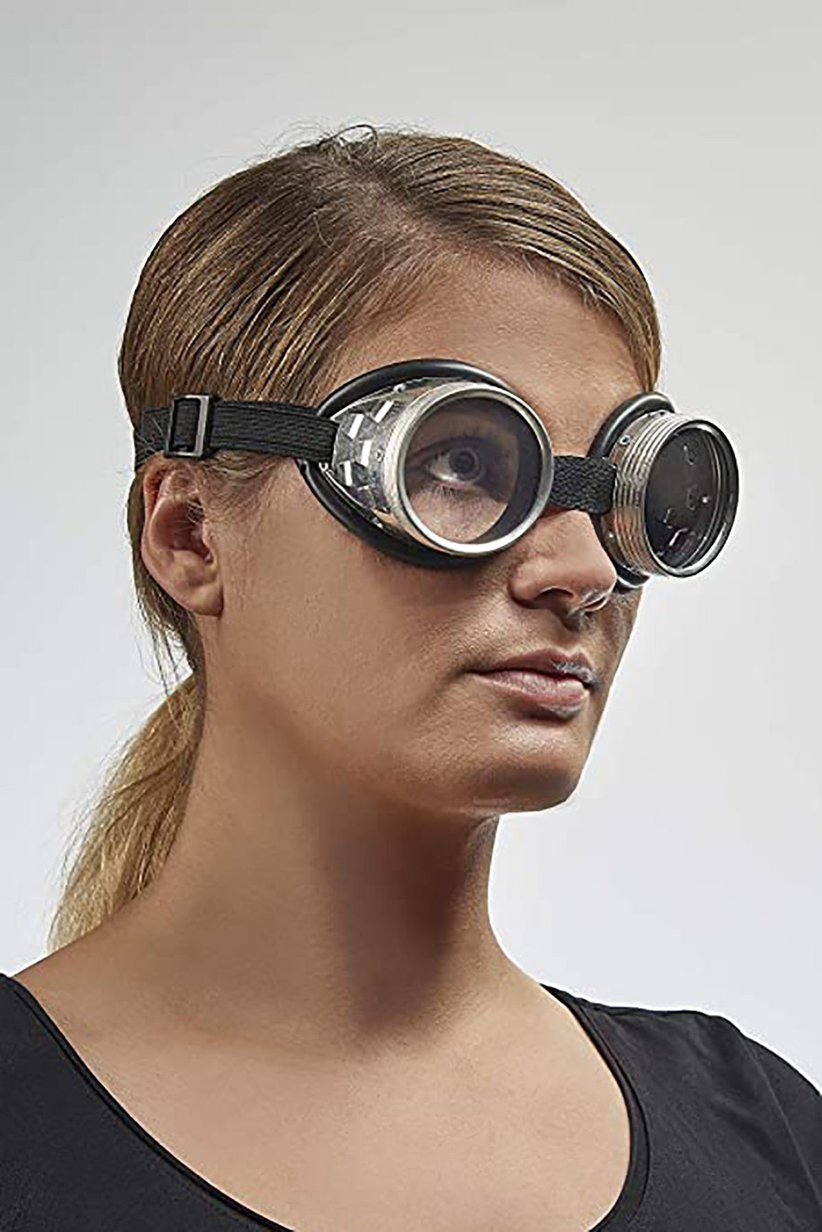 Kopfband, transparent Arbeitsschutzbrille mit elastischem Splitterschutzbrille 14,5x5x5cm vidaXL