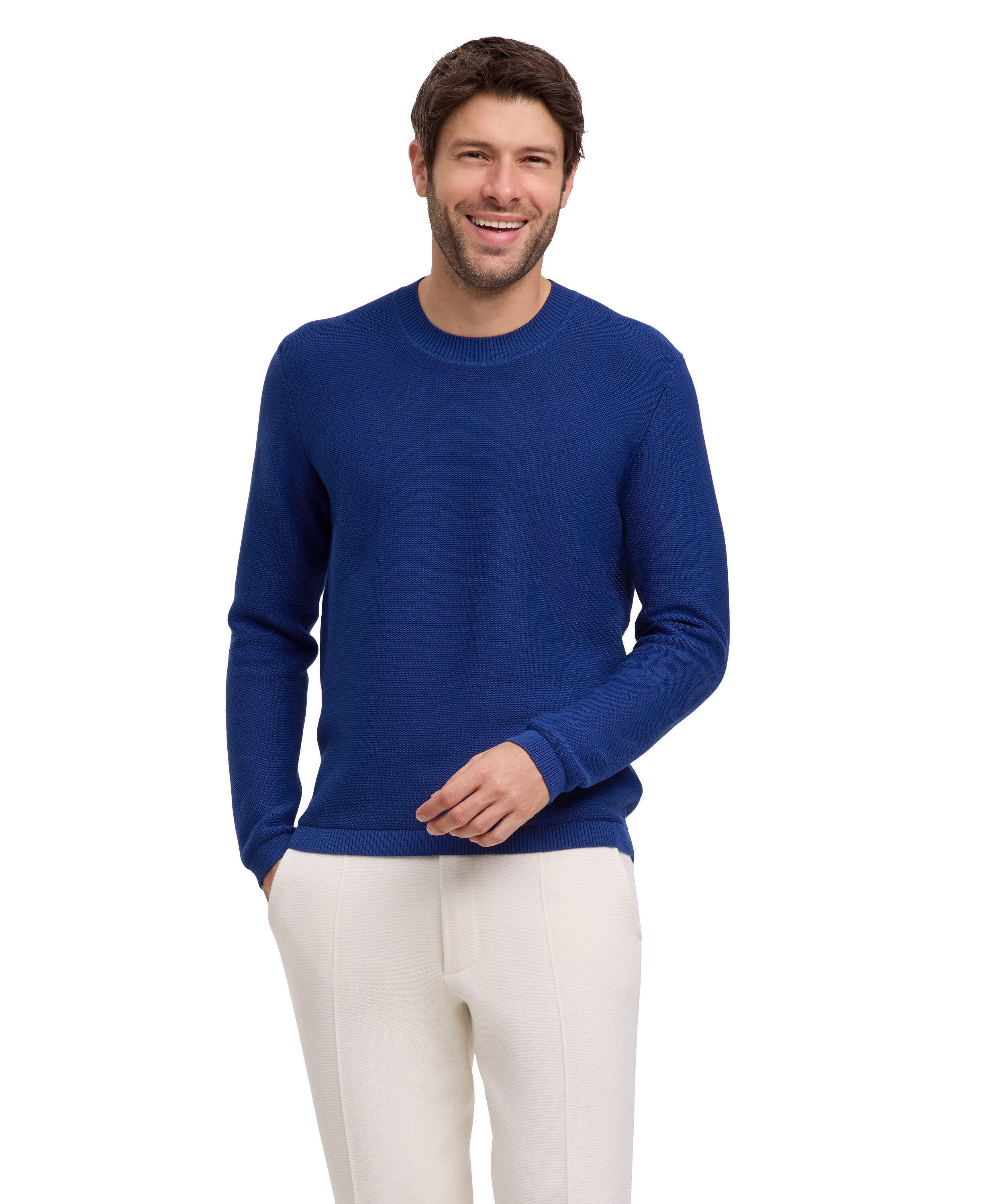 FALKE Strickpullover (1-tlg) mit Bio-Baumwolle günstig online kaufen