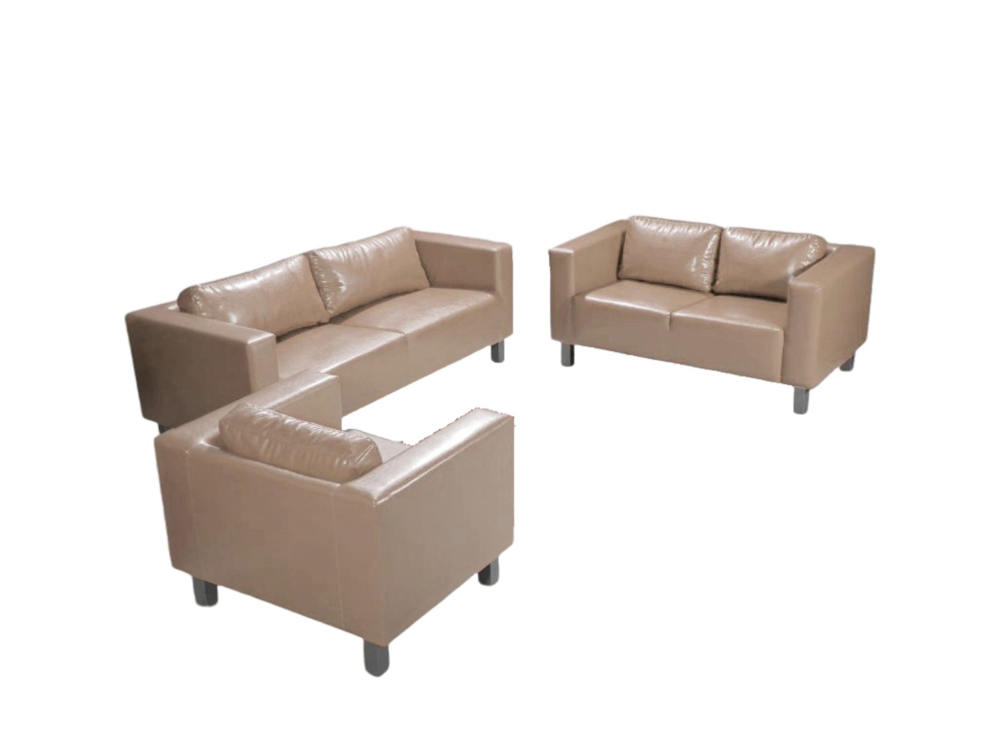 Fun Möbel Polstergarnitur Sofa-Set MAILAND 3-2-1 günstig online kaufen