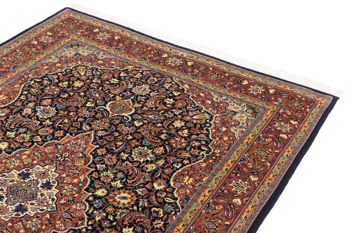 Orientteppich Isfahan Ilam 6 Handgeknüpfter, 135x200 Farsh mm Höhe: Seidenkette Sherkat rechteckig, Trading, Nain