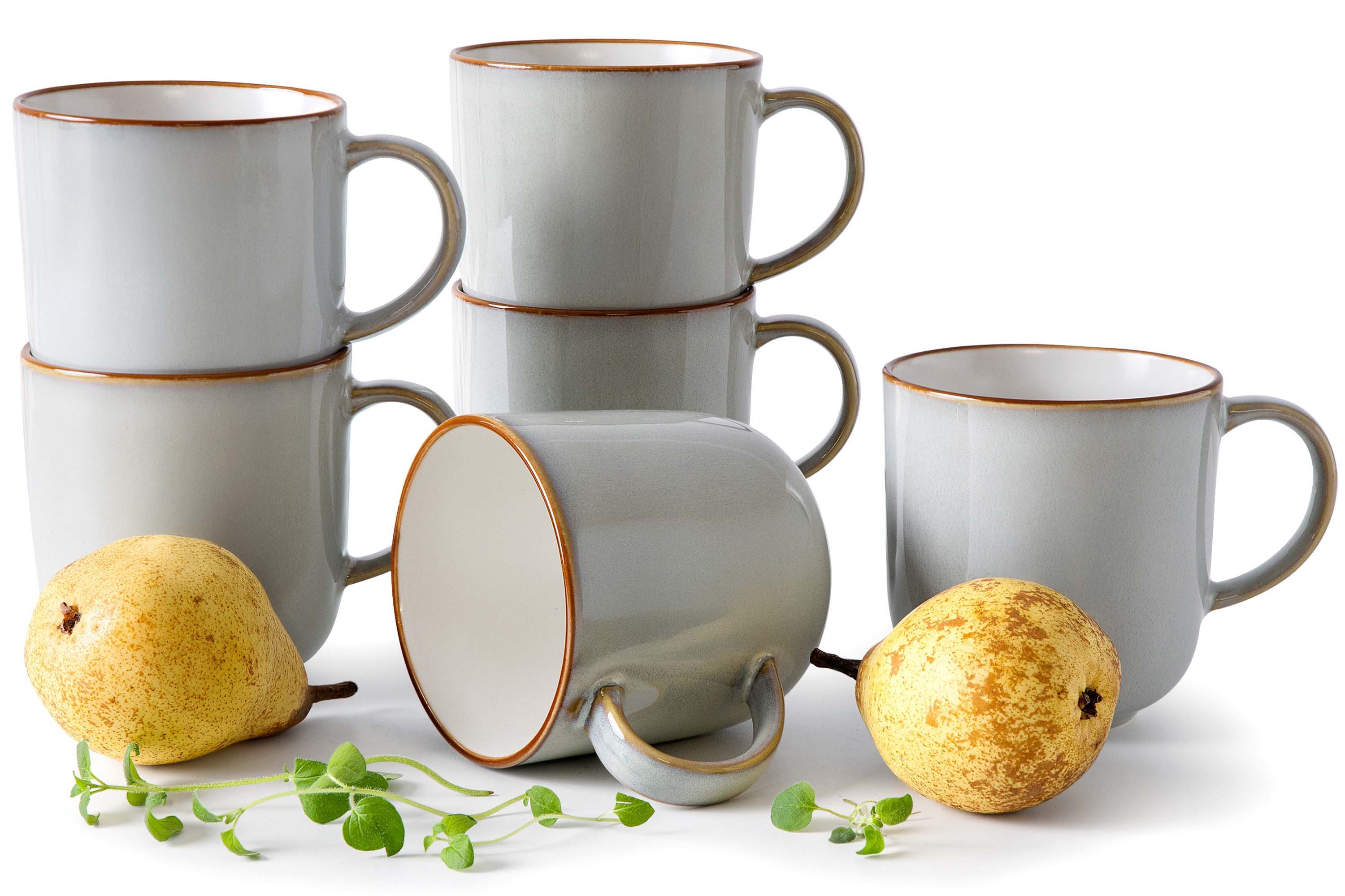 Ritzenhoff & Breker Tasse RITZENHOFF & BREKER PORTOFINO Чашки-Set, Modern, KONSIMO, Steinzeug, jedes Stück ein Unikat, spülmaschinengeeignet, mikrowellengeeignet