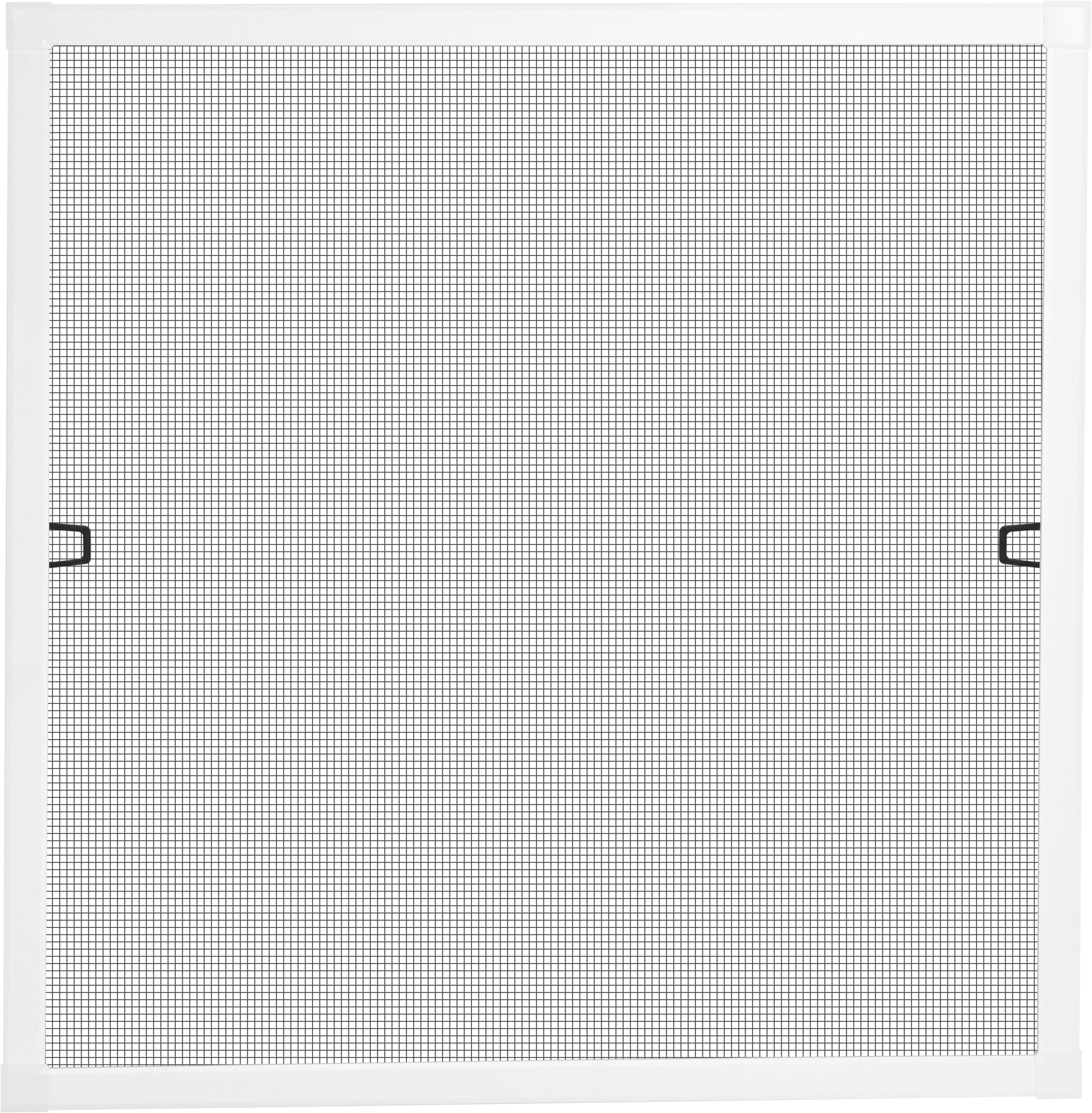 SCHELLENBERG Insektenschutz-Fensterrahmen Fliegengitter Fenster Plus, (Set, 1-St), aus Aluminium, 100 x 120 cm und 130 x 150 cm, anthrazit und weiß