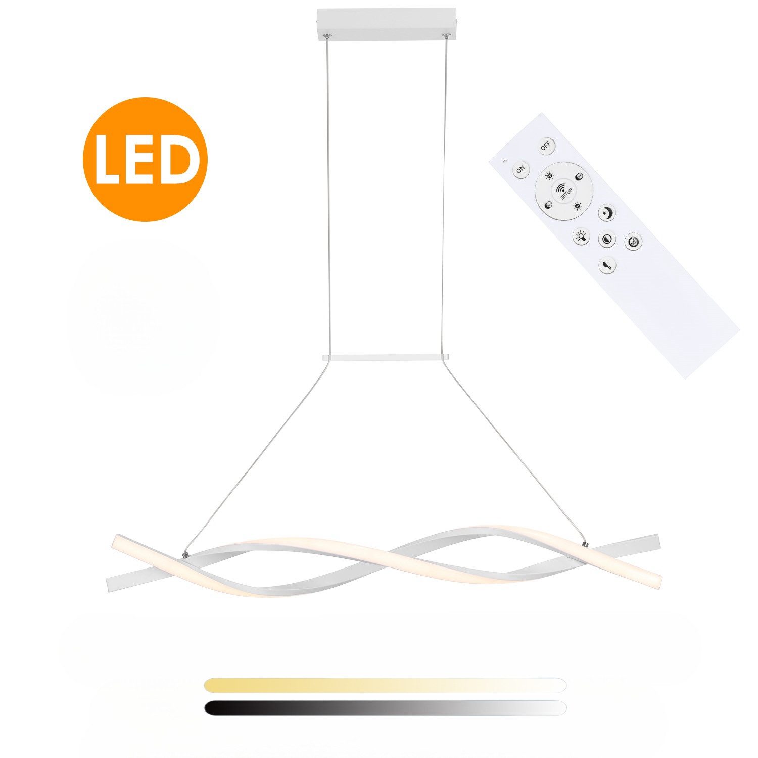 WILGOON LED Pendelleuchte Esstisch Modern Hängelampe günstig online kaufen