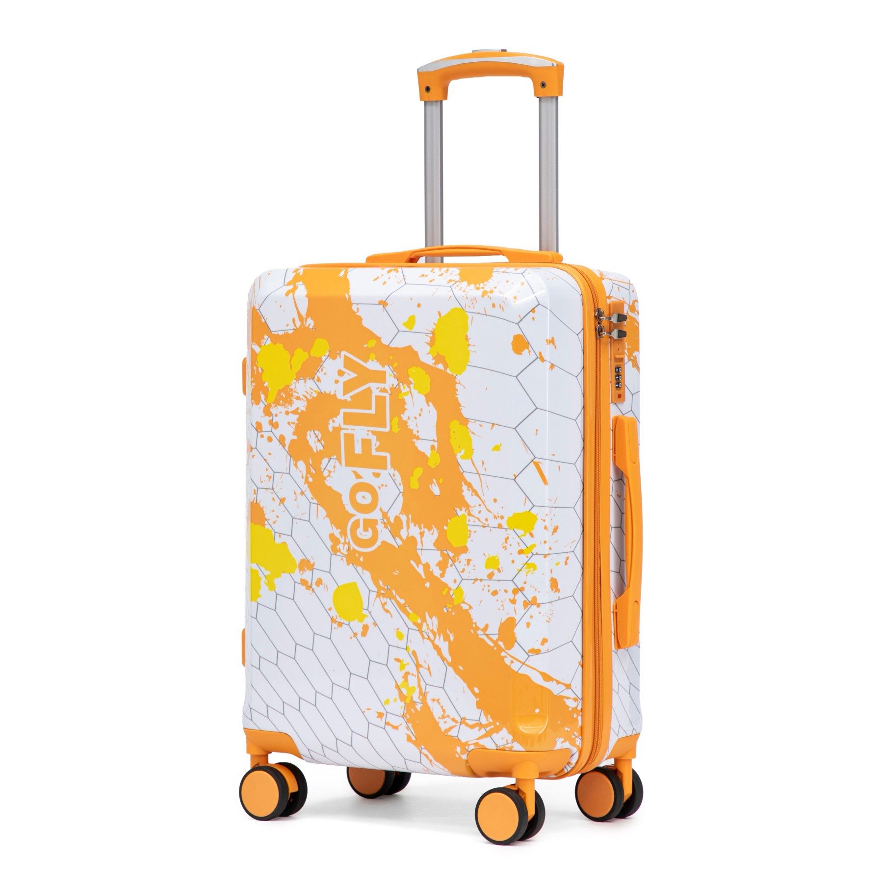 LVHOM Hartschalen-Trolley Reisekomplettset, 3-St. 20"/24"/28" & einzeln erhältlich. wasserdicht, Leise stoßdämpfende Rädern. Kurztrip,Familienurlaub,Langstreckenreise