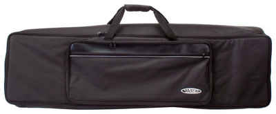 Classic Cantabile Piano-Transporttasche KT-E Keyboardtasche - Innenmaße 128 x 32 x 12 cm, Schaumstoffpolsterung, reiß- und wasserfest mit Rucksackgurte
