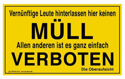 Corvus Spielwerkzeug Müll-Schild