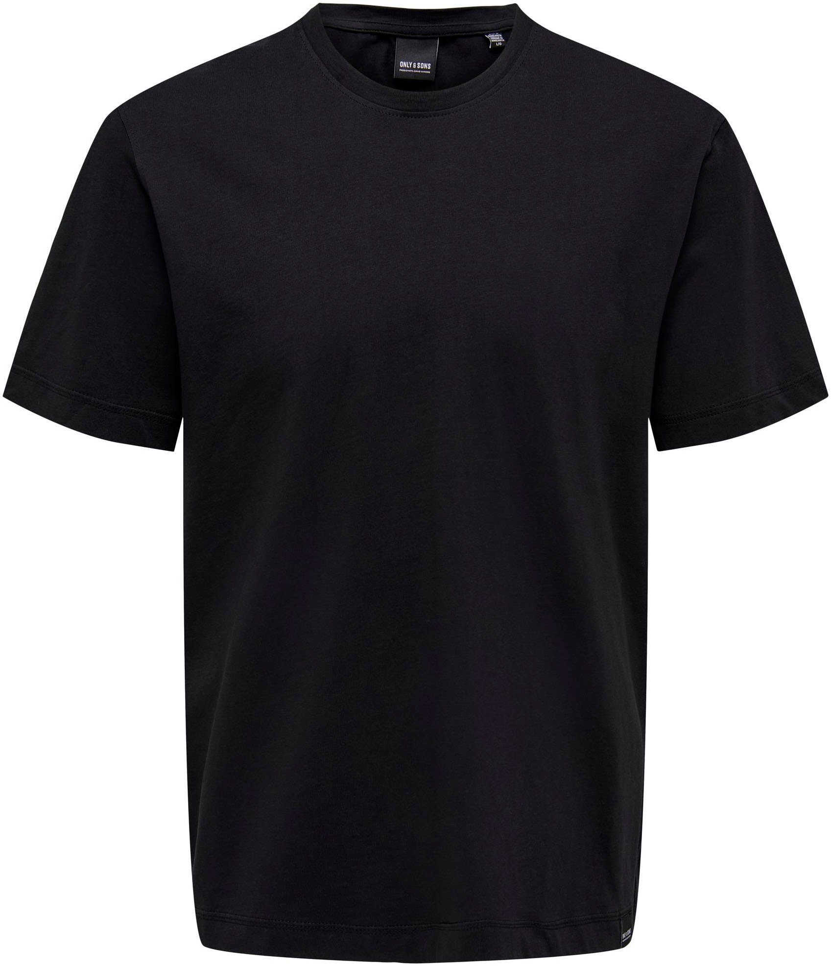 Rundhalsshirt ONSMAX LIFE REG SS STITCH TEE