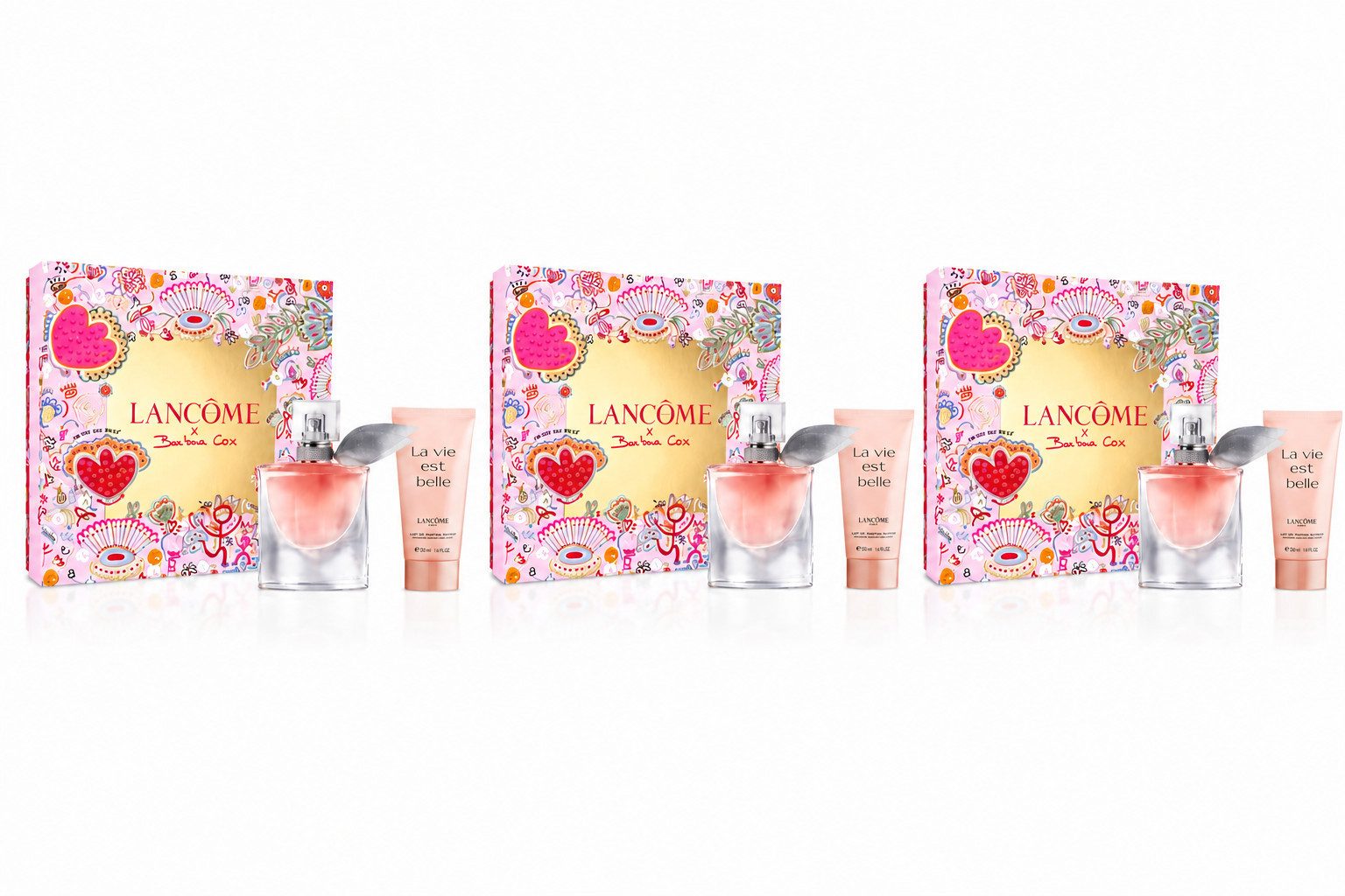 LANCOME Duft-Set Lancome La vie est belle Duft- und Pflegeset 3er Set, 2-tlg., Vorteilspack mit drei Duft- und Pflegesets