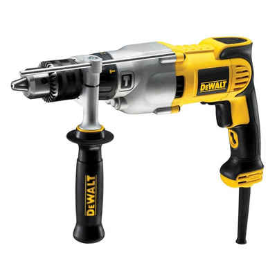 DeWalt Bohrmaschine DeWALT Trockenbohrmaschine D21570K-QS 1300 Watt, 2-Gang inkl. Koffer, 230 V, (Set)