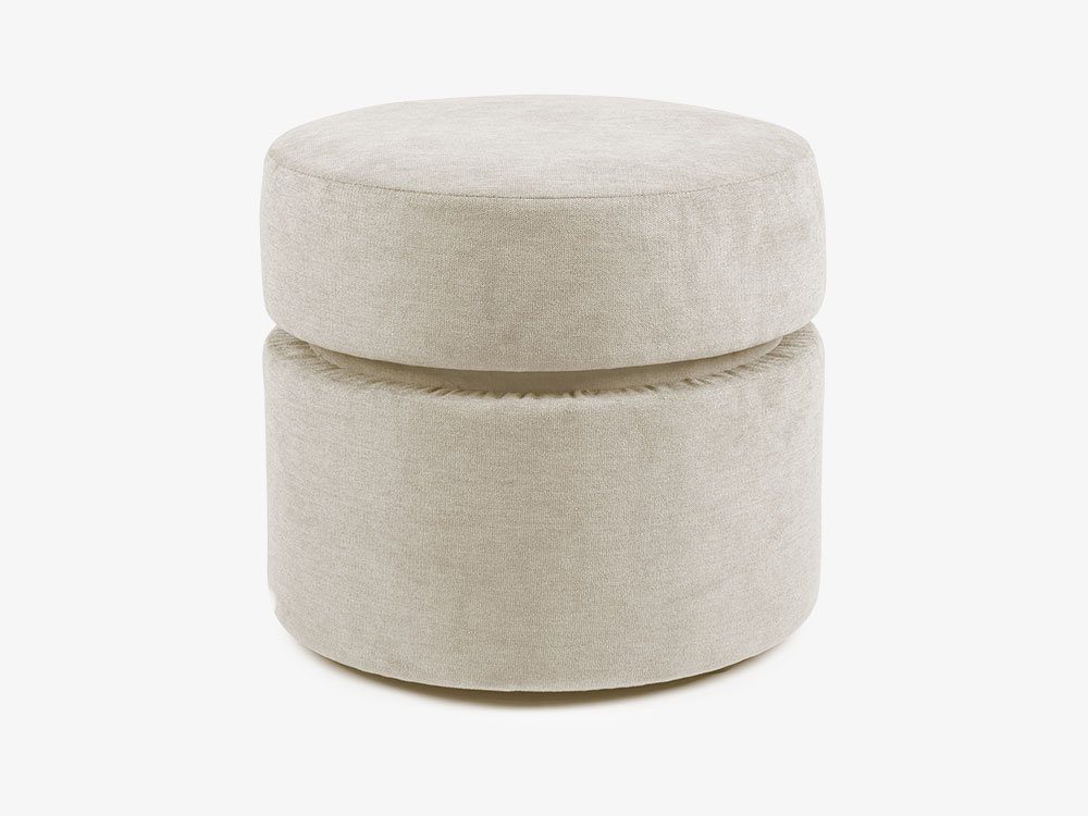 Sitzpouf Pouf creme-beige KAUTSCH.com LASSE