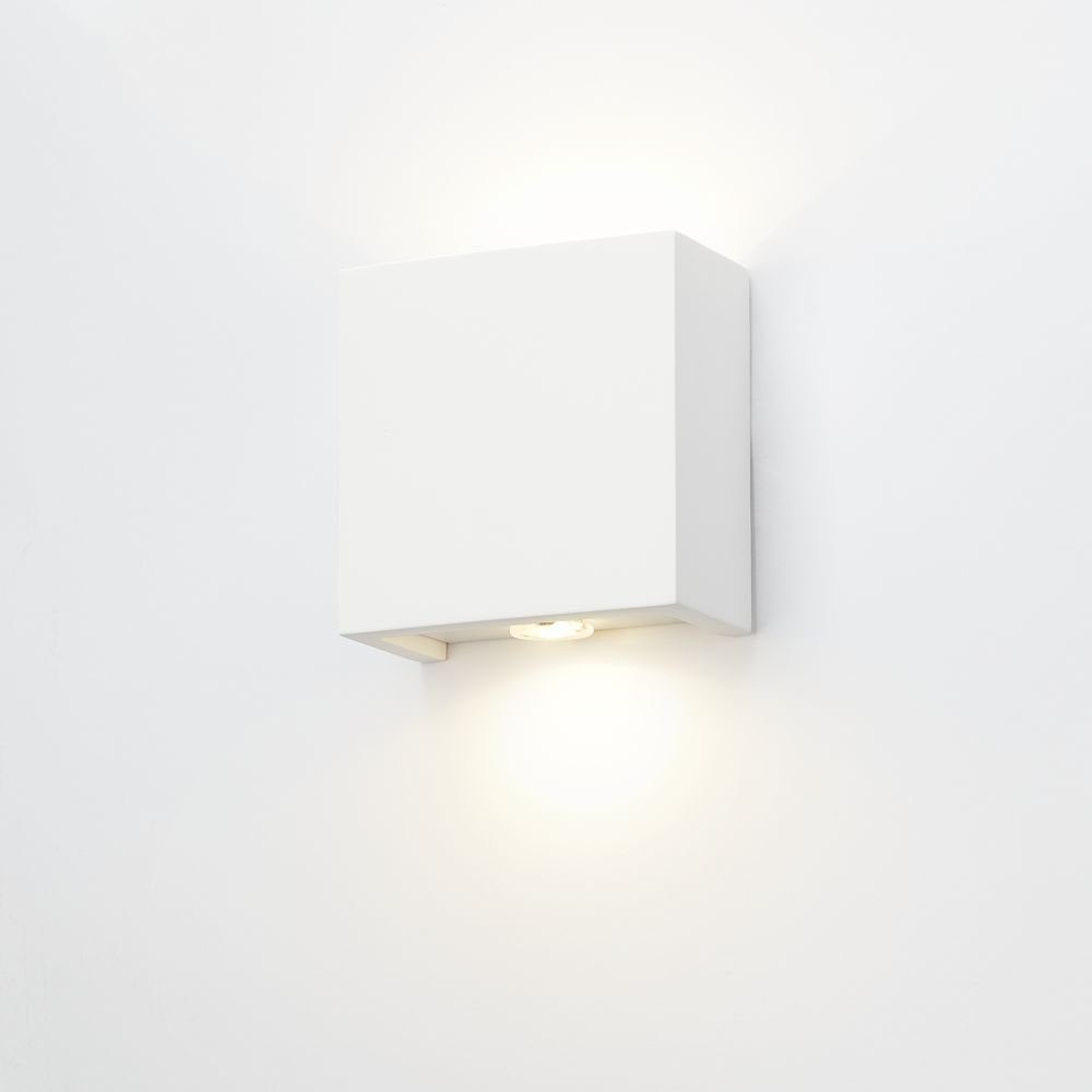 famlights Leuchtmittel Wandlicht Gipswandleuchte Johannes LED enthalten: in Wandlampe, Ja, Wandleuchte, fest warmweiss, LED, verbaut, LED Weiß, Angabe, Wandleuchte, keine