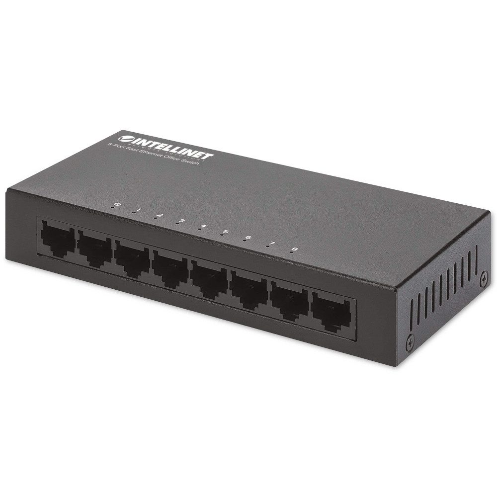 Intellinet 8-Port Switch für Büros. WLAN-Router