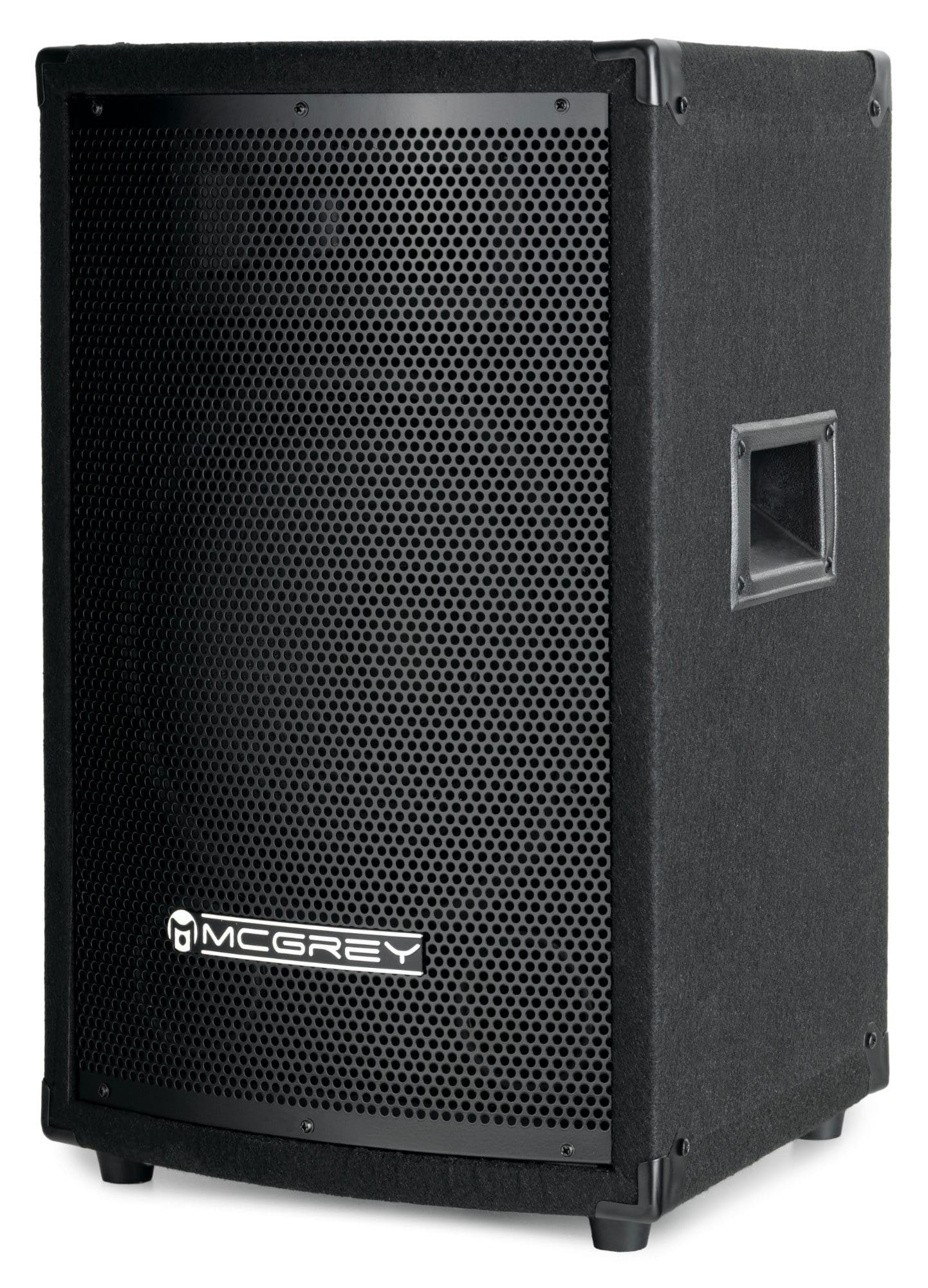 McGrey TP-10 DJ PA Box 25cm (10) Subwoofer, 2-Wege System, Holzgehäuse Колонки (200 W, Passiv-Speaker mit Boxenflansch)