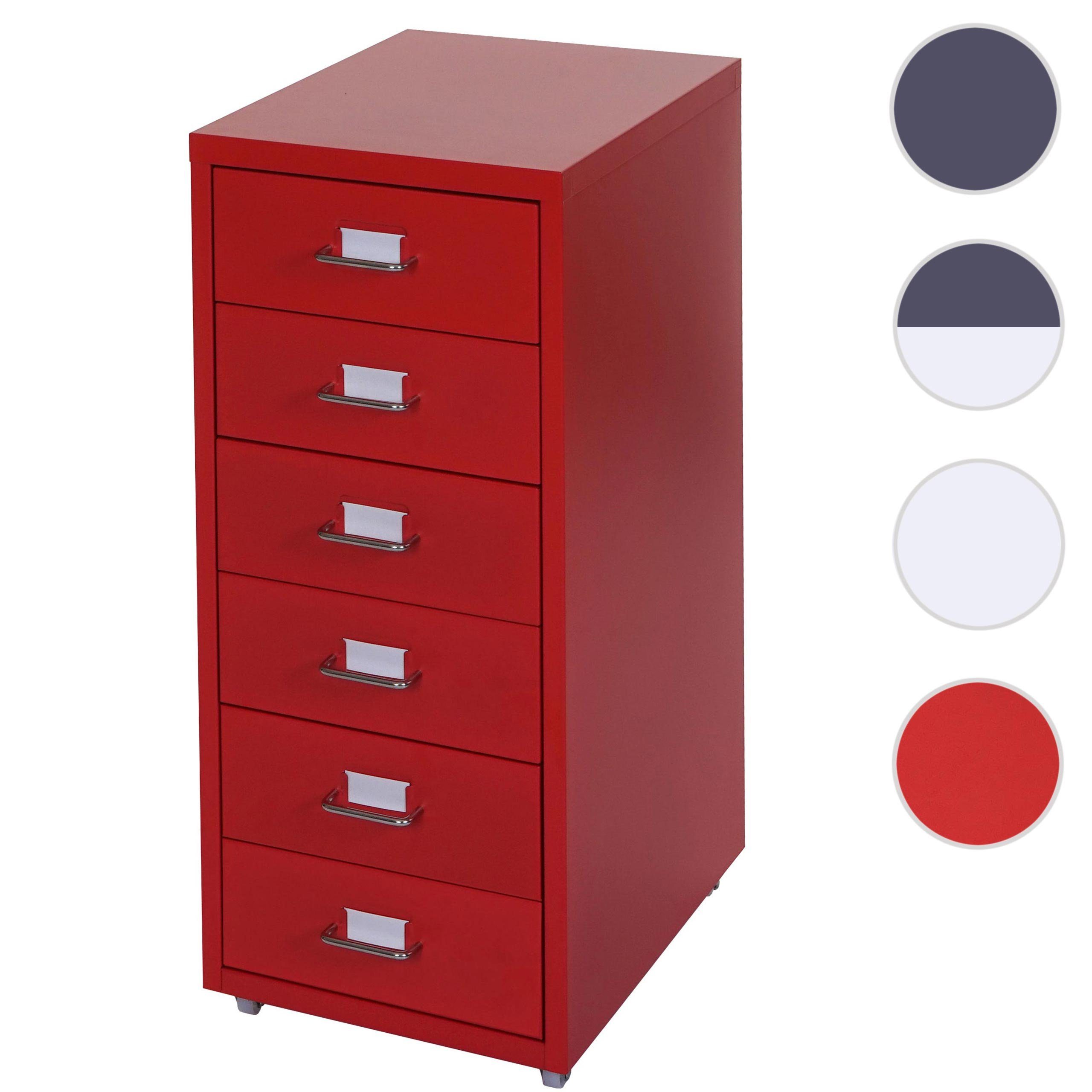 MCW Rollcontainer T851-6, 6 Schubladen mit günstig online kaufen