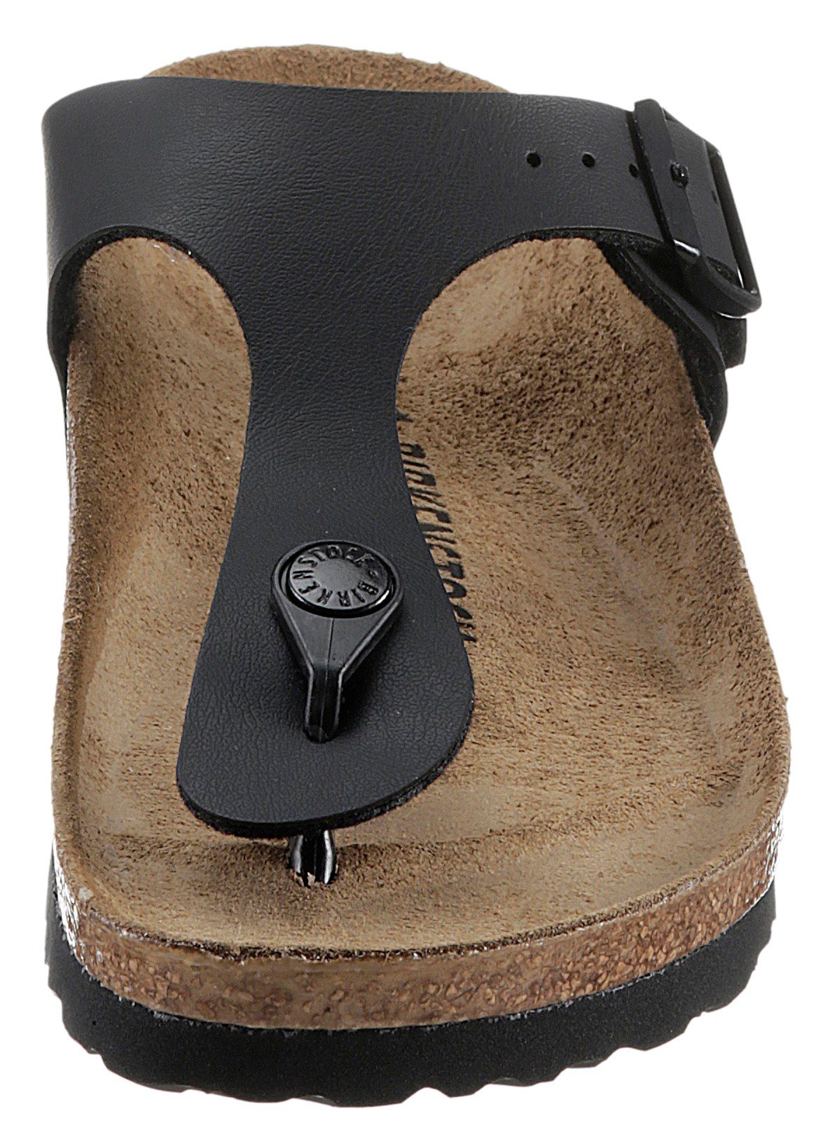 Birkenstock GIZEH Zehentrenner BF mit schwarz Schnalle verstellbarer