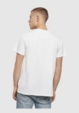 Merchcode T-Shirt Merchcode Herren Peace - 2 Hand Heart White Basic T-Shirt (1-tlg)