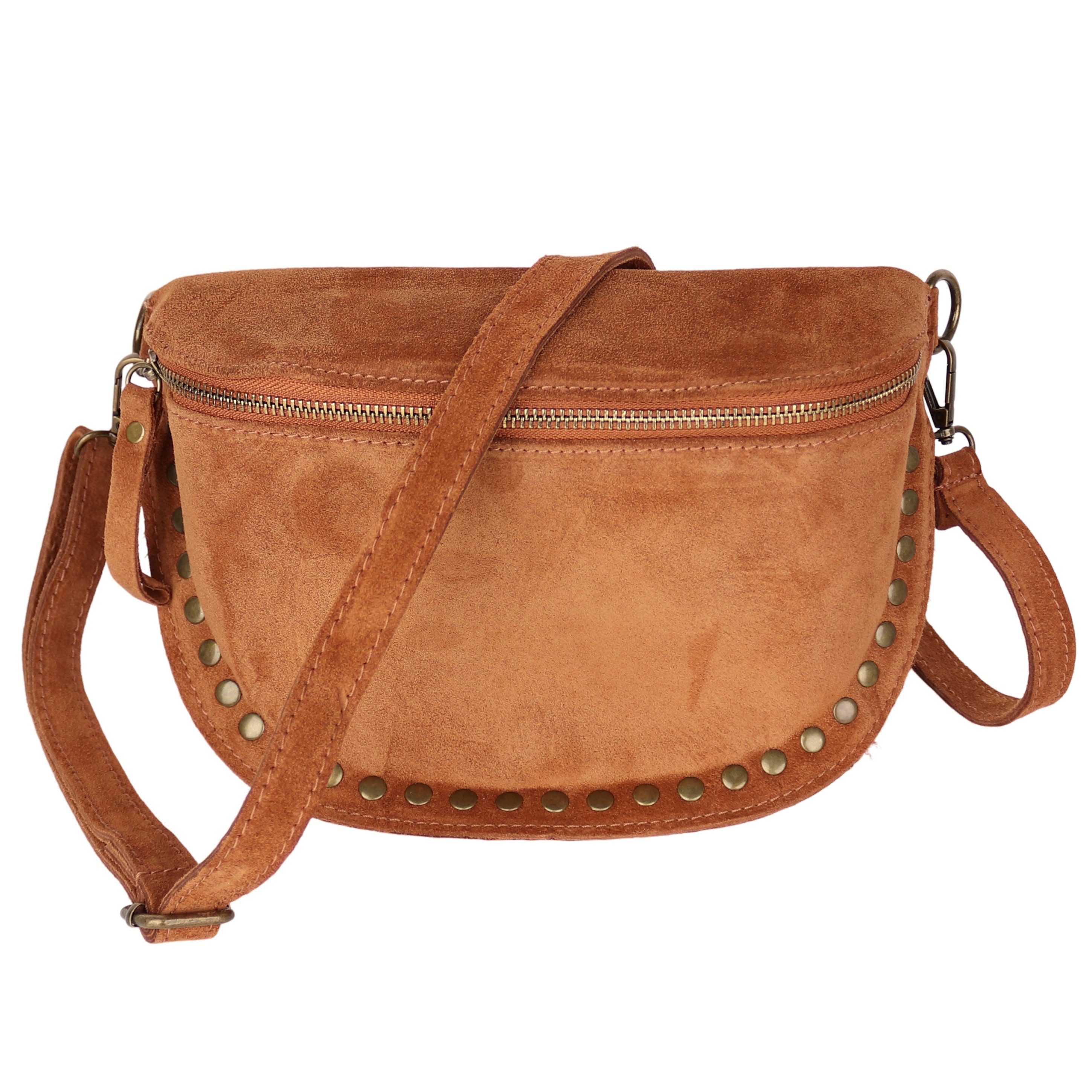 MIRROSI Bauchtasche Damen, Echtleder, Leder, Made günstig online kaufen