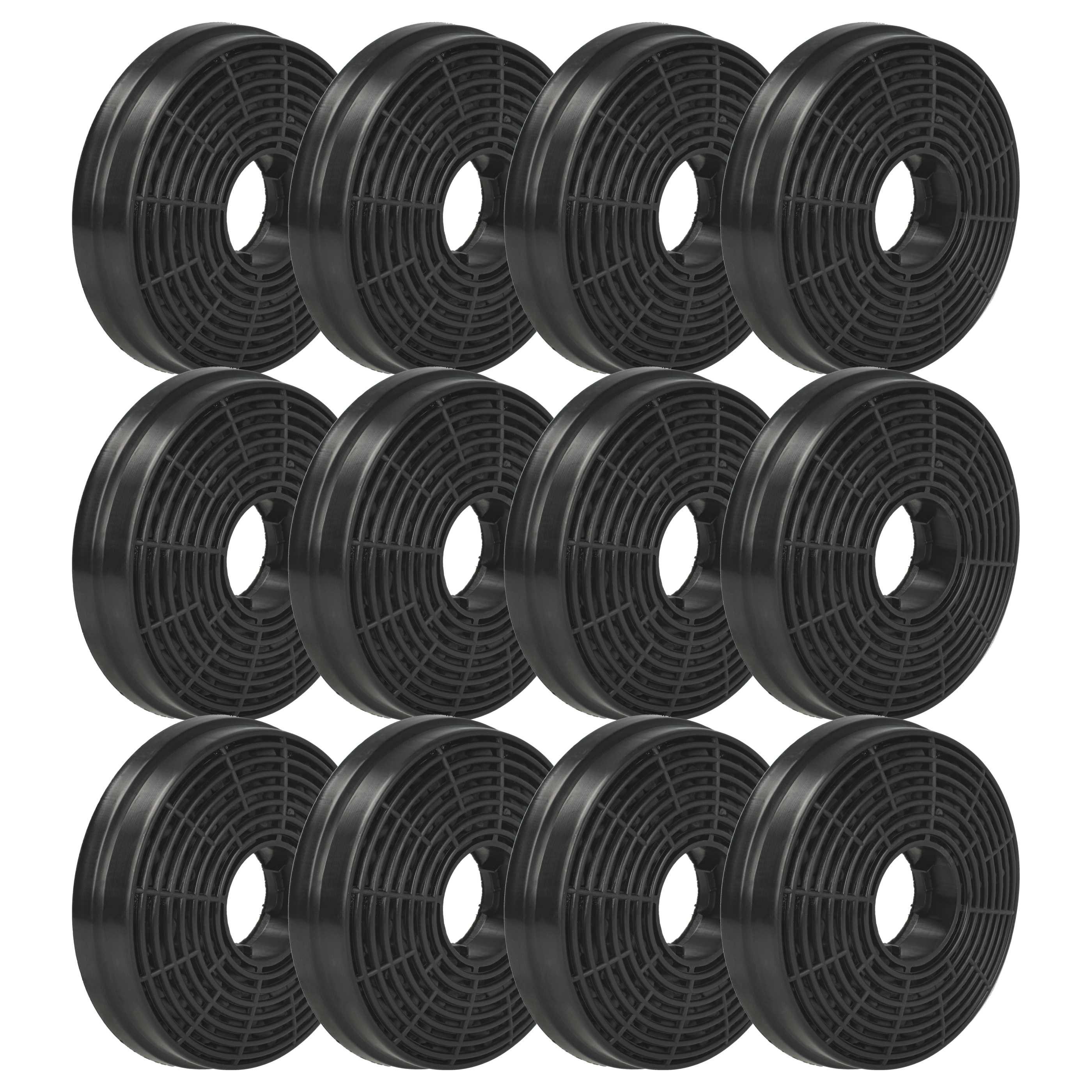 vhbw Aktivkohlefilter passend für PKM KH 60-6, KHU-60EB, UBH 6002-2 H, RH 6091, UBH6002T, Zubehör für KH 60-6 KHU-60EB UBH 6002-2 H RH 6091 UBH6002T