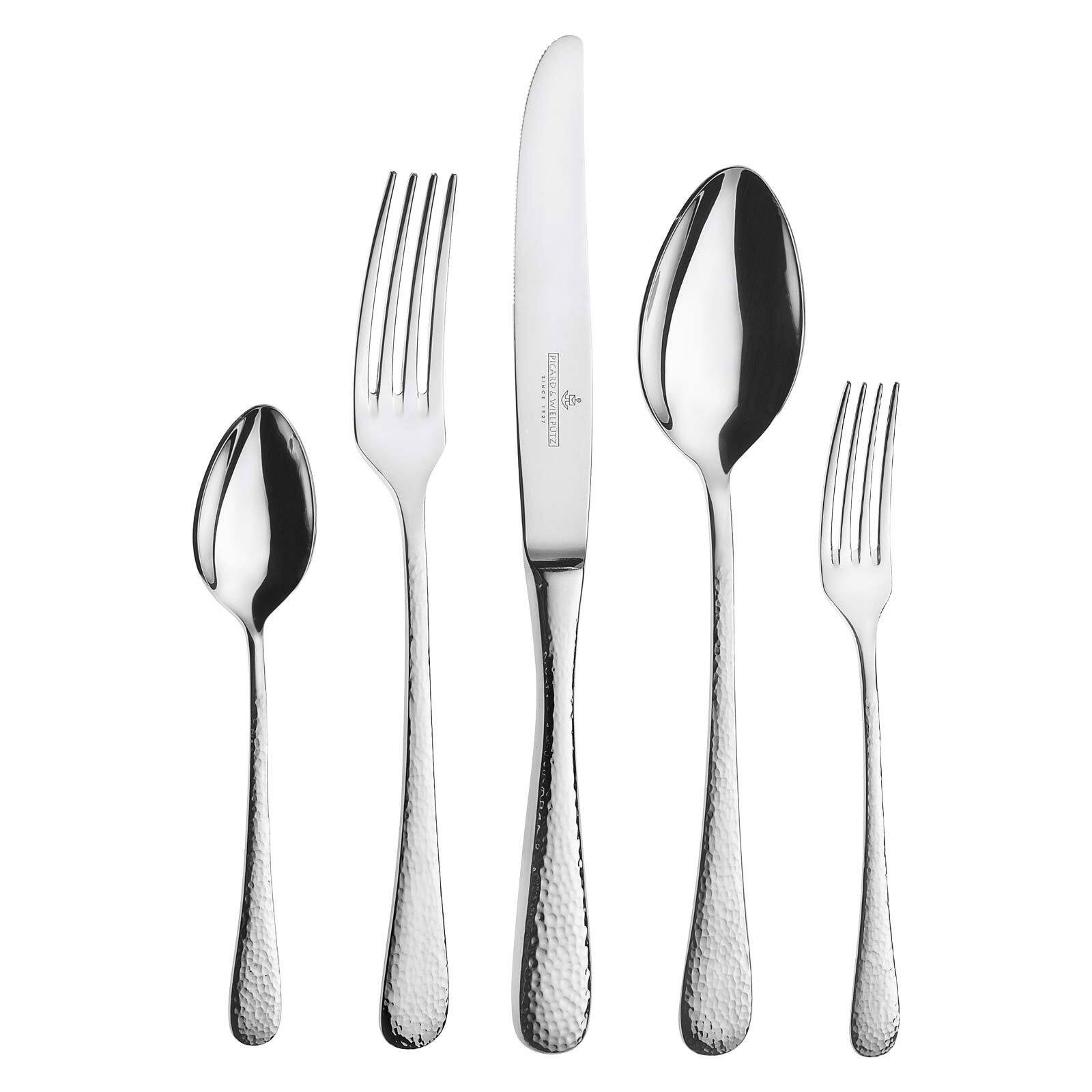 Picard & Wielpütz Solingen Besteck-Set Mia Tafelbesteck 30er Set (30-tlg), Metall, Spülmaschinengeeignet
