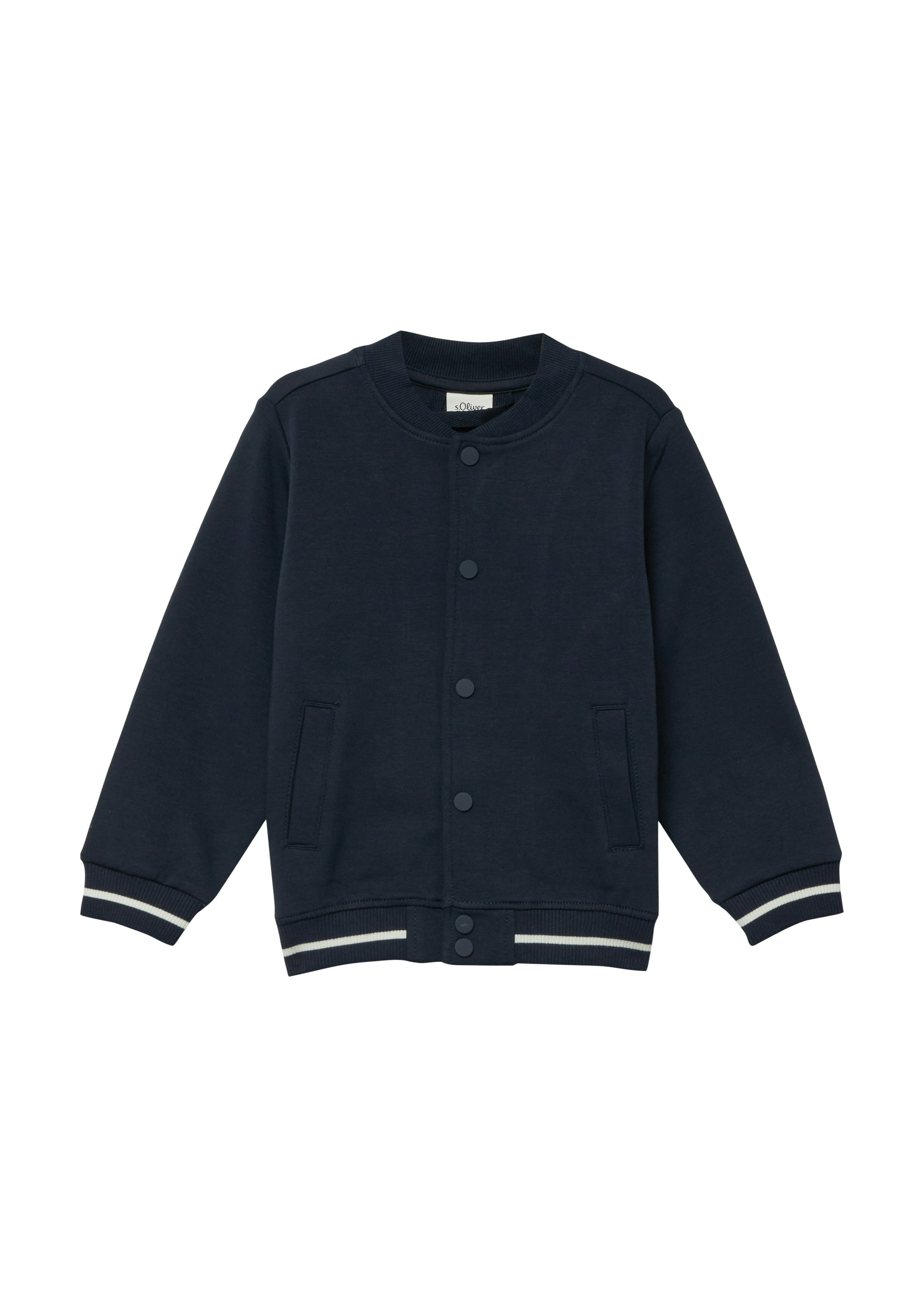 s.Oliver Junior Sweatjacke in Blouson-Optik