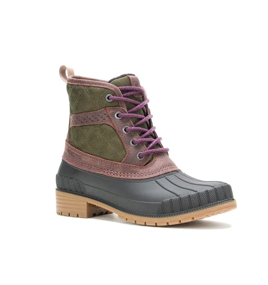 Kamik Sienna Mid 2 Leder - Made in Canada - olivegrün Damen Winterstiefel günstig online kaufen