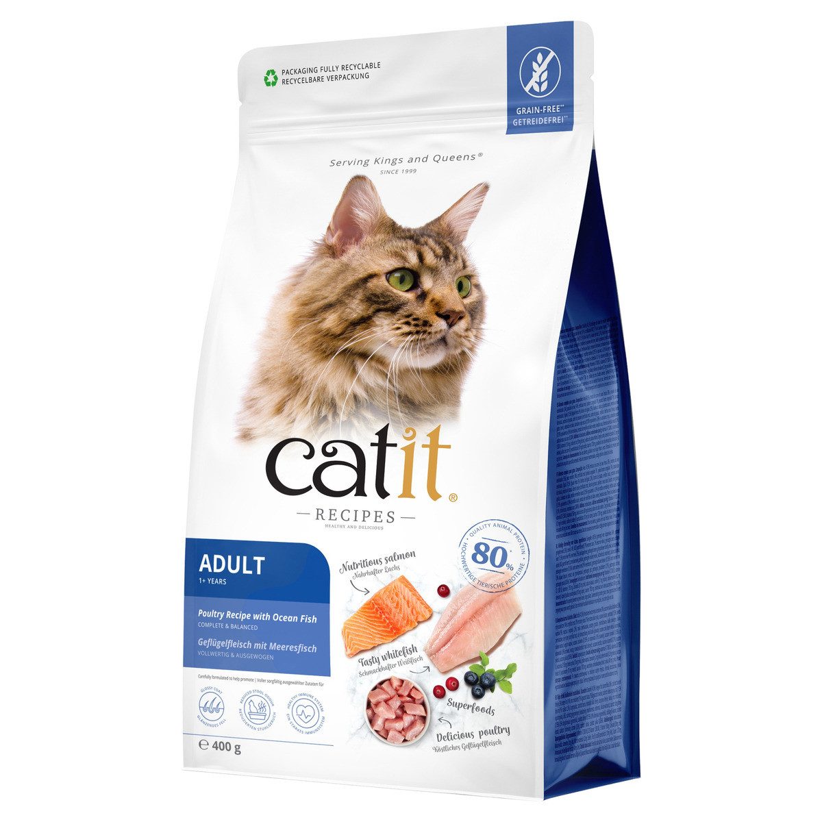 Catit Recipes Adult Fisch 400 g