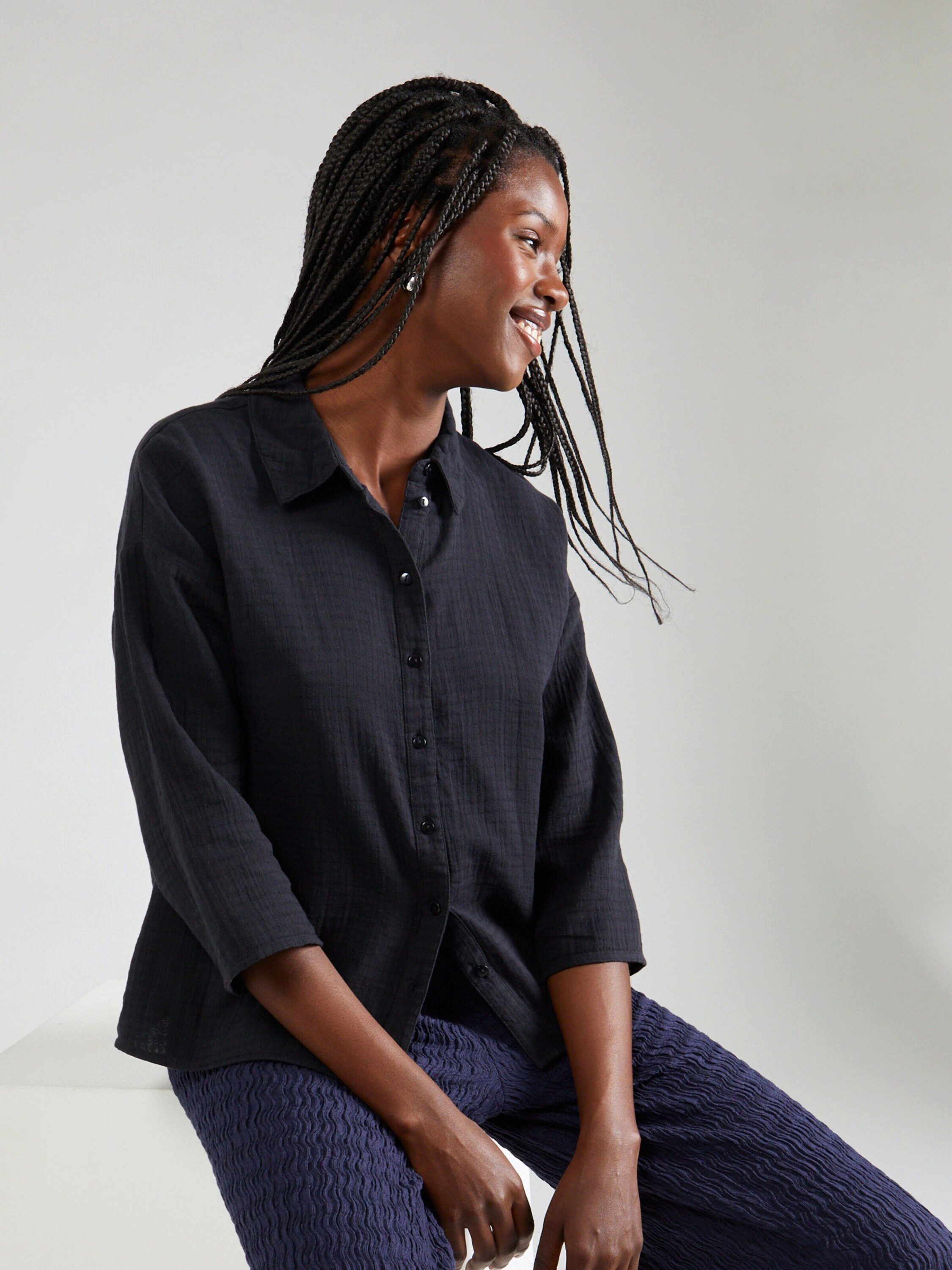 Vila Langarmbluse Lania (1-tlg) Plain/ohne Details günstig online kaufen