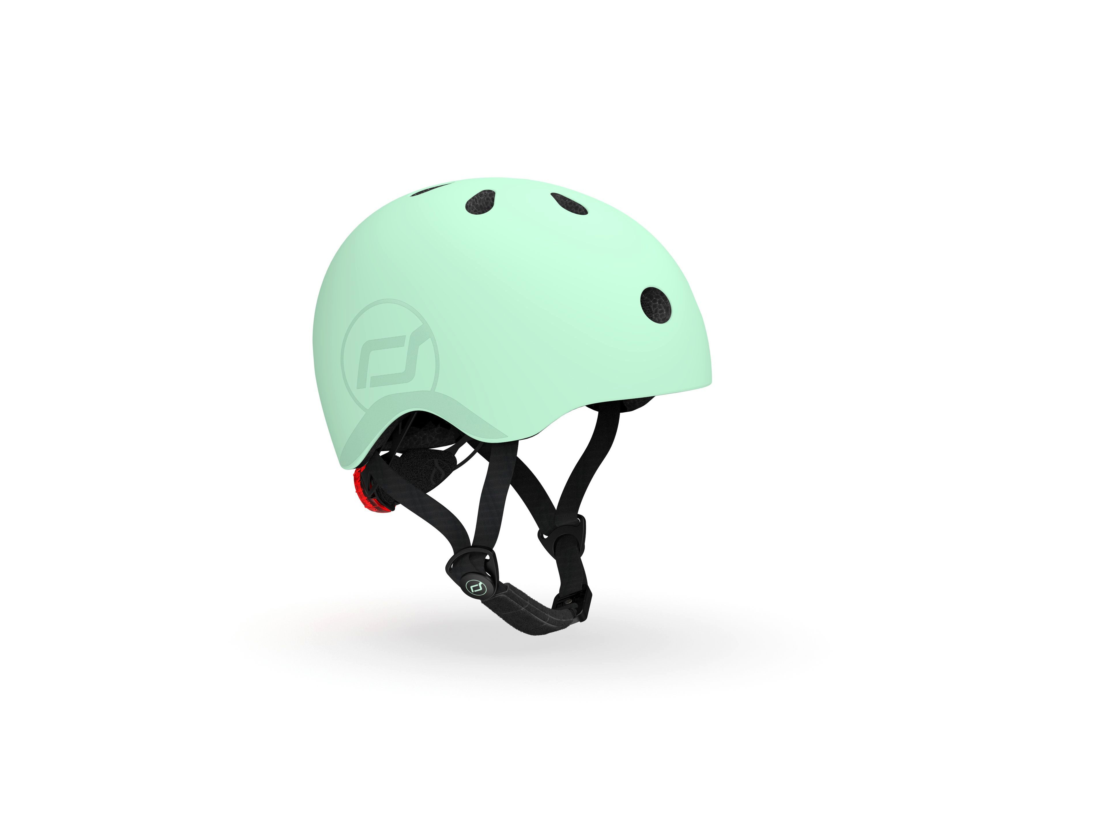 Scoot and Ride Kinderhelm S-M Kiwi, für 1-3 Jahre 51-55 cm Schutzhelm Grün