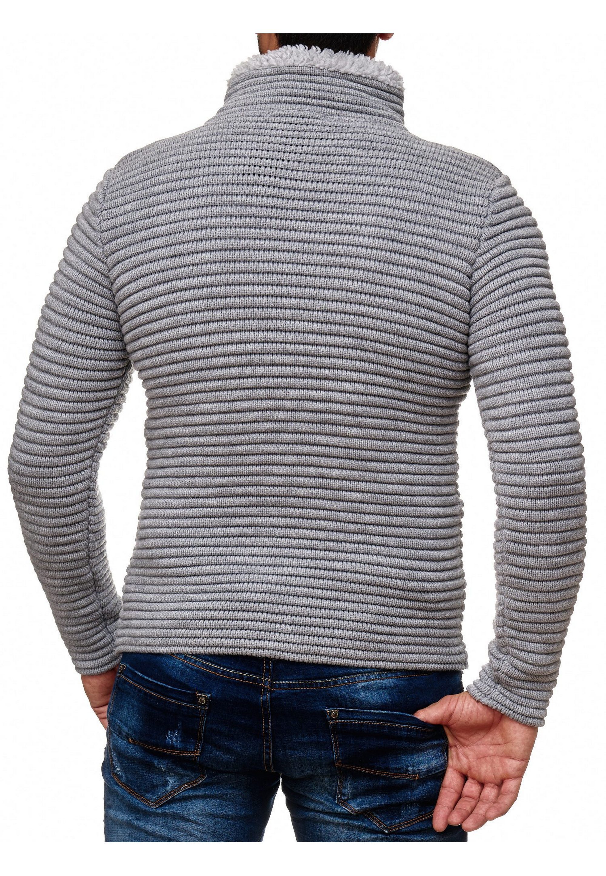 RedBridge Strickjacke Wichita mit Teddyfell