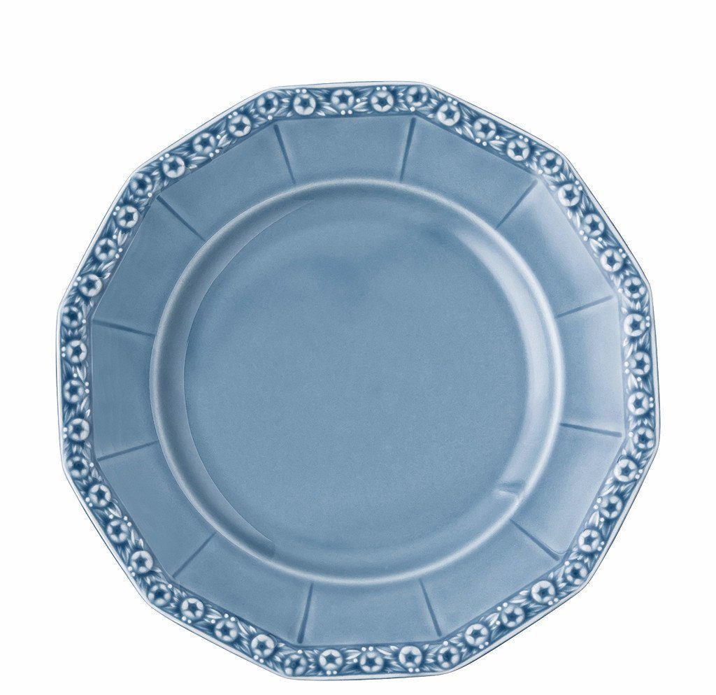 Rosenthal Тарелка для завтрака Maria Dream Blue Тарелка для завтрака 21 cm, Тарелки Flach