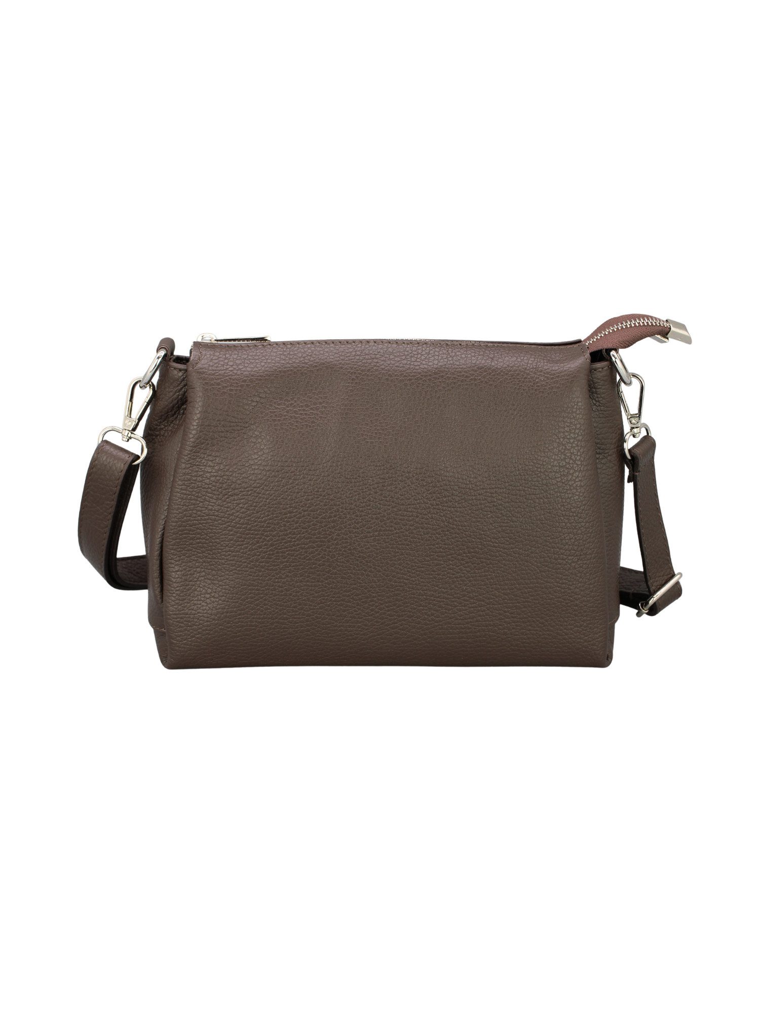 Adel Bags Schultertasche Echtleder Umhängetasche Sahra – Mittelgroß, viele Fächer, verstellbar, echtes Leder