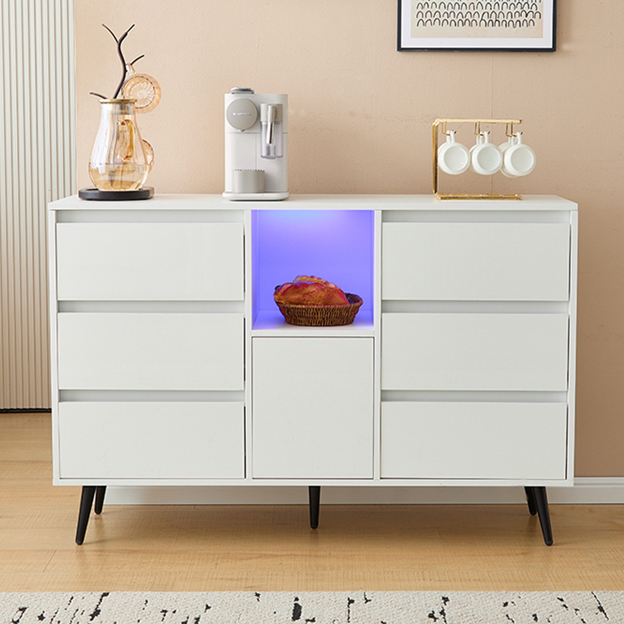 OKWISH Sideboard ideal für Küchen, Ess- günstig online kaufen