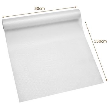 Randaco Schubladenmatte 3x Schubladenmatte( 150x50cm) Transparente Antirutschmatte-Zuschneidbar (3 St)