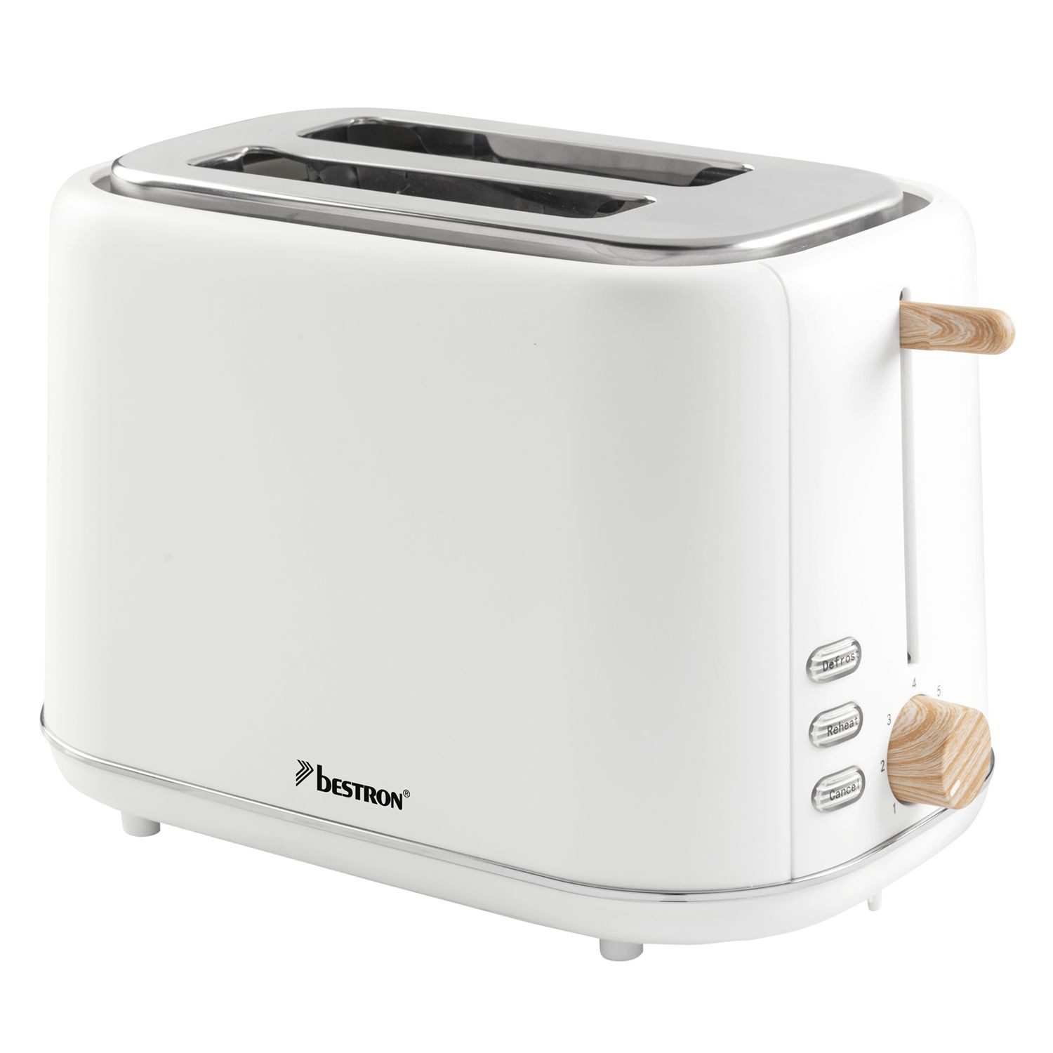 bestron Toaster ATO850NH, 800 W, 7 justierbare Einstellungen – 800 W