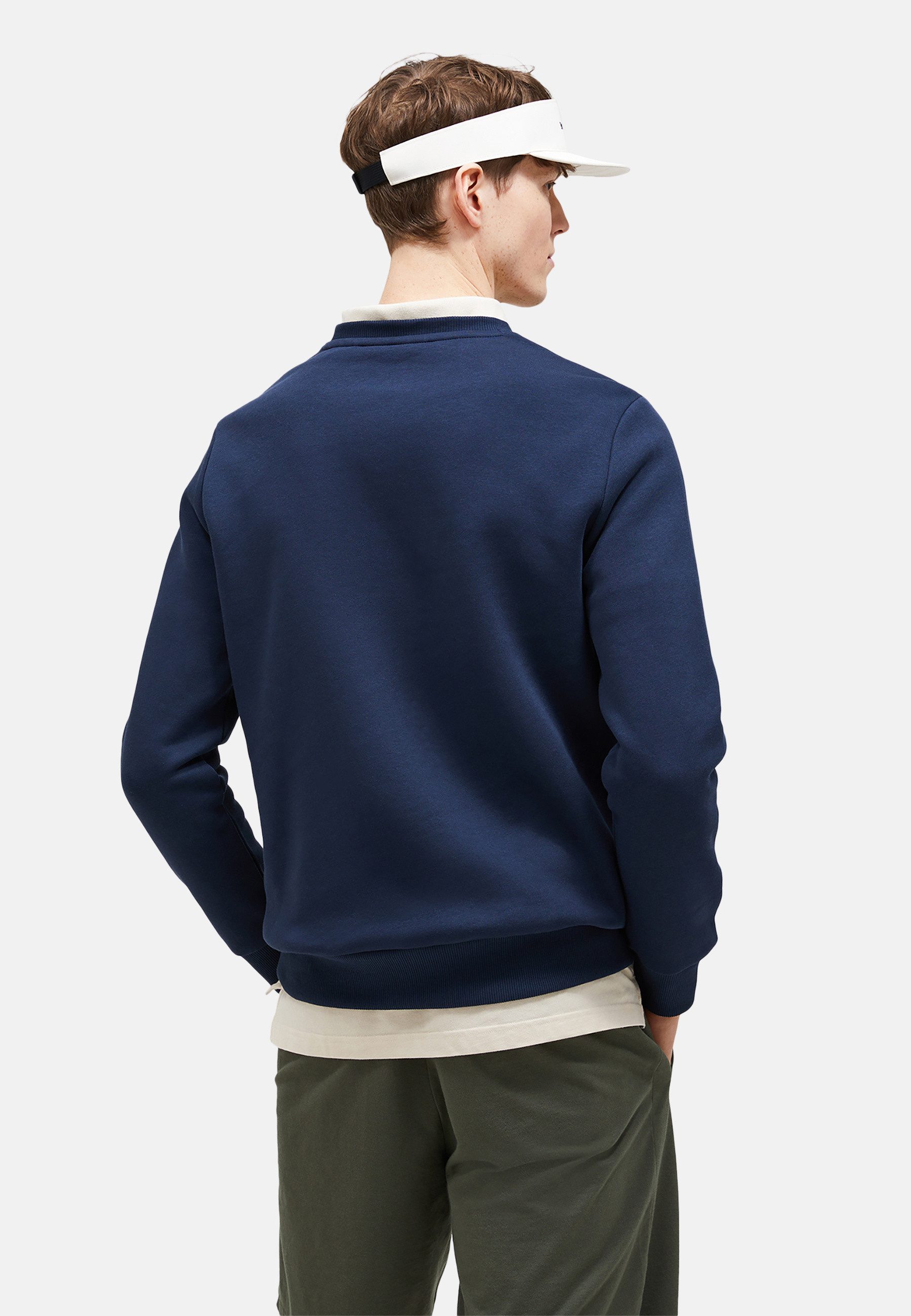 Peak Performance Sweatshirt M Original Small Logo Crew Ton-in-Ton-Nähte