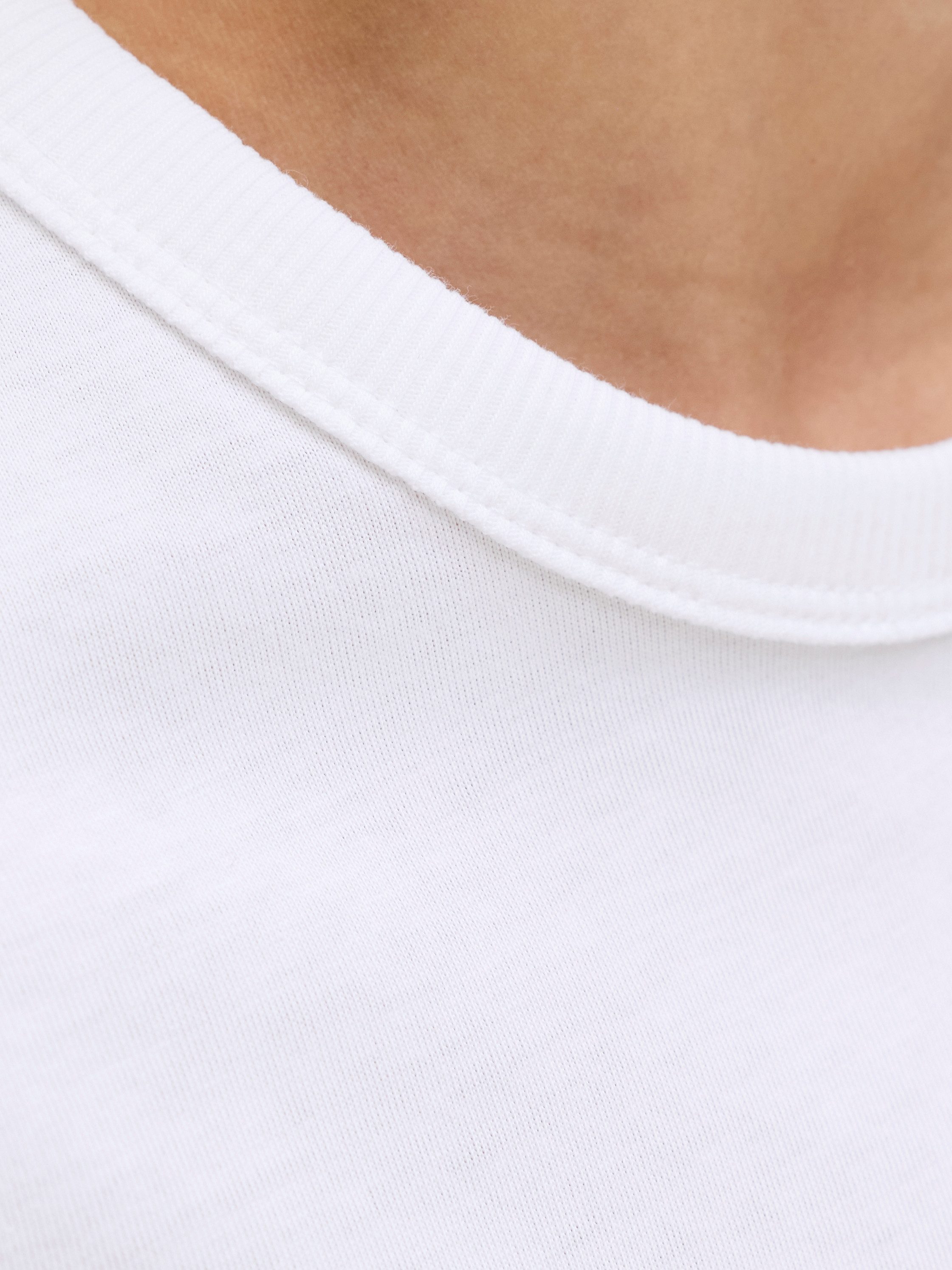Jack & Jones Junior Langarmshirt JJCOLLEGE LOGO TEE LS CREW NECK JNR mit Logoprint