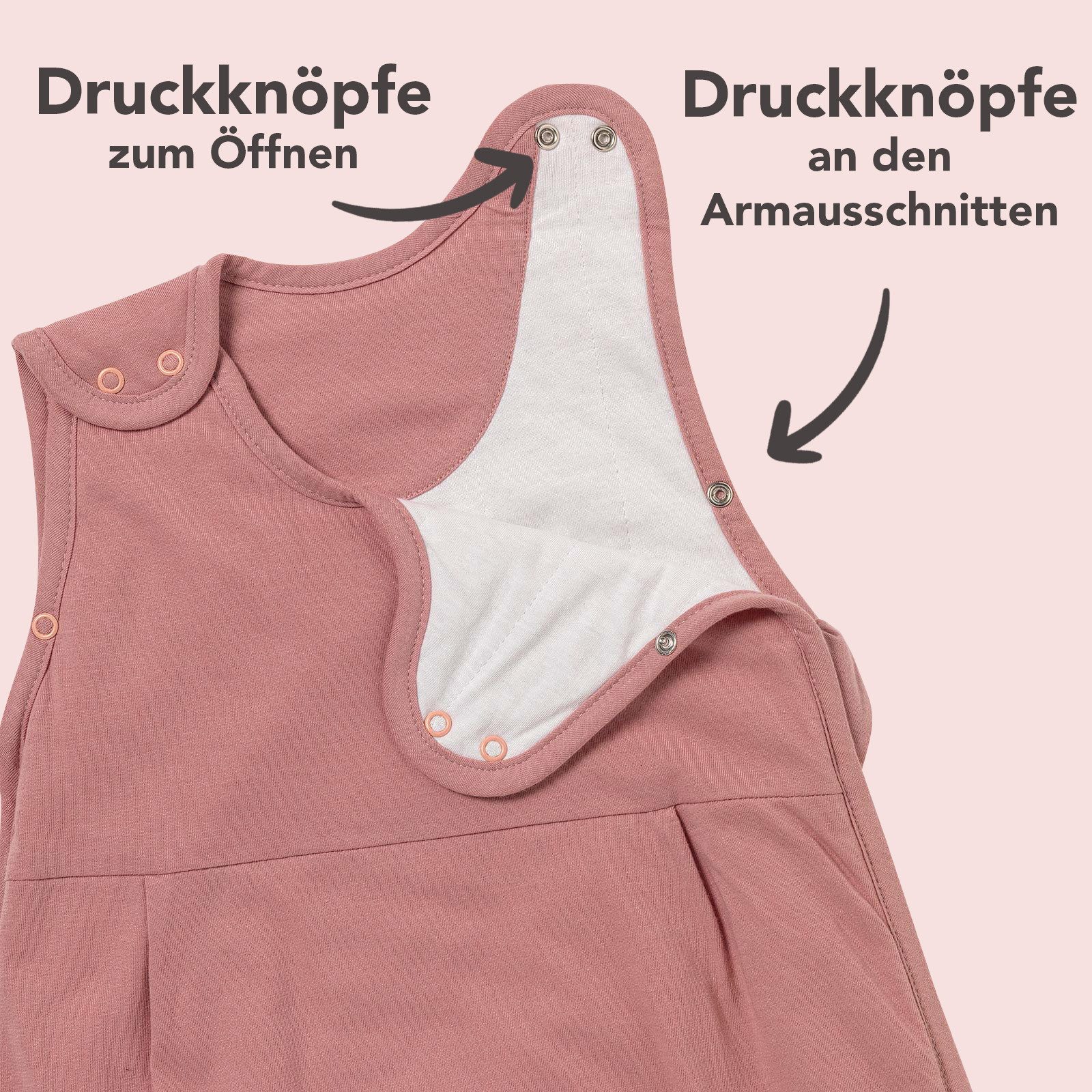 Schlummersack Kinderschlafsack Babyschlafsack, 1.0 Tog OEKO-TEX günstig online kaufen