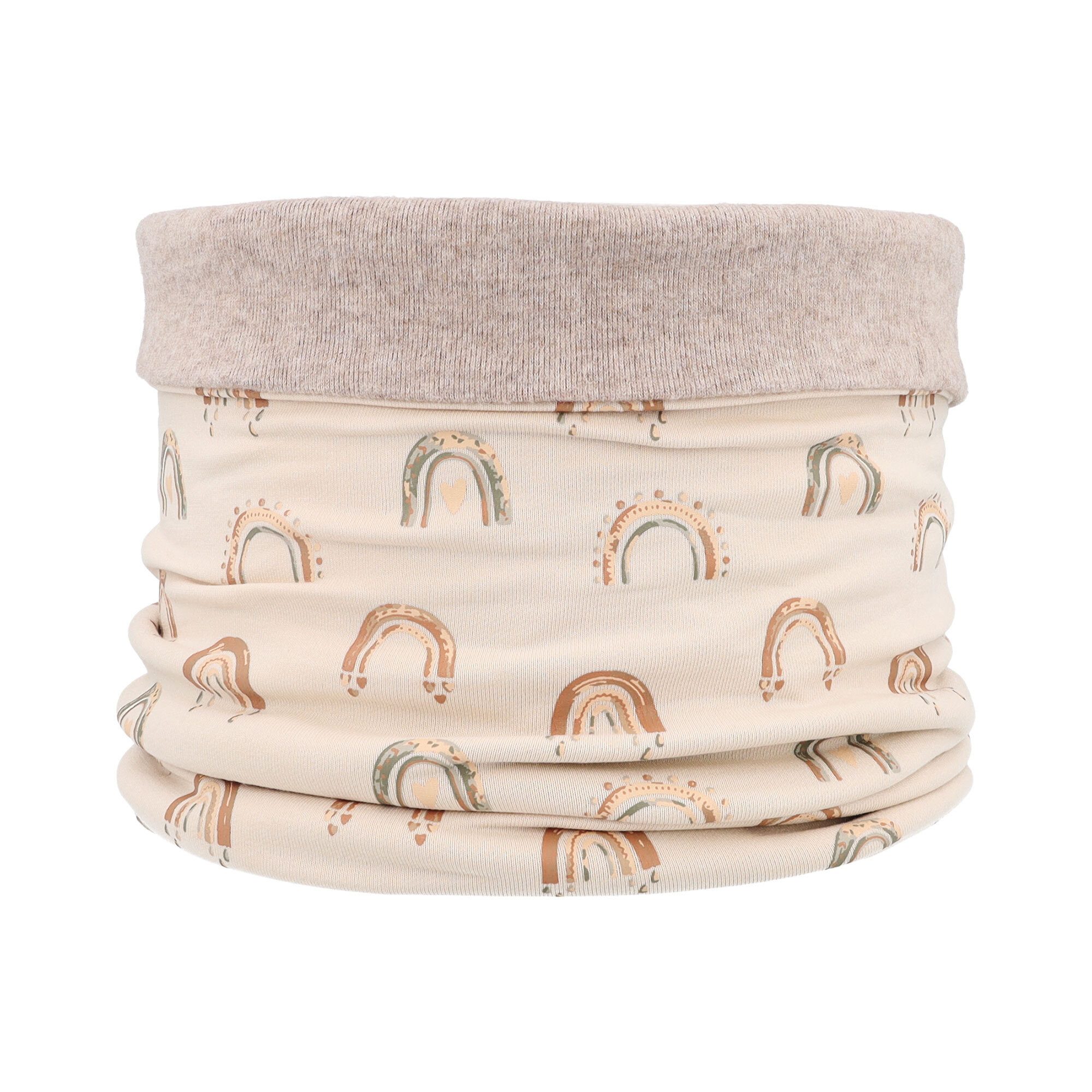 MAXIMO Loop MINI GIRL-Tube, Regenbogen Jerseyfutter geraut, (1-St)
