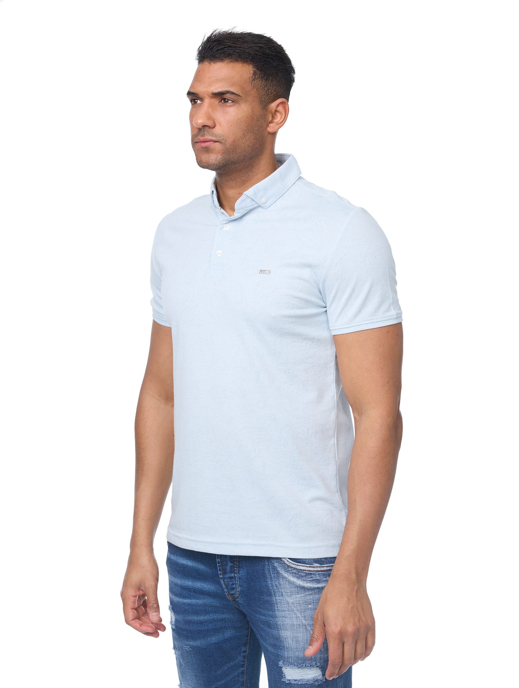 Denim Distriqt Poloshirt Sommer Poloshirt Polo-Shirt günstig online kaufen