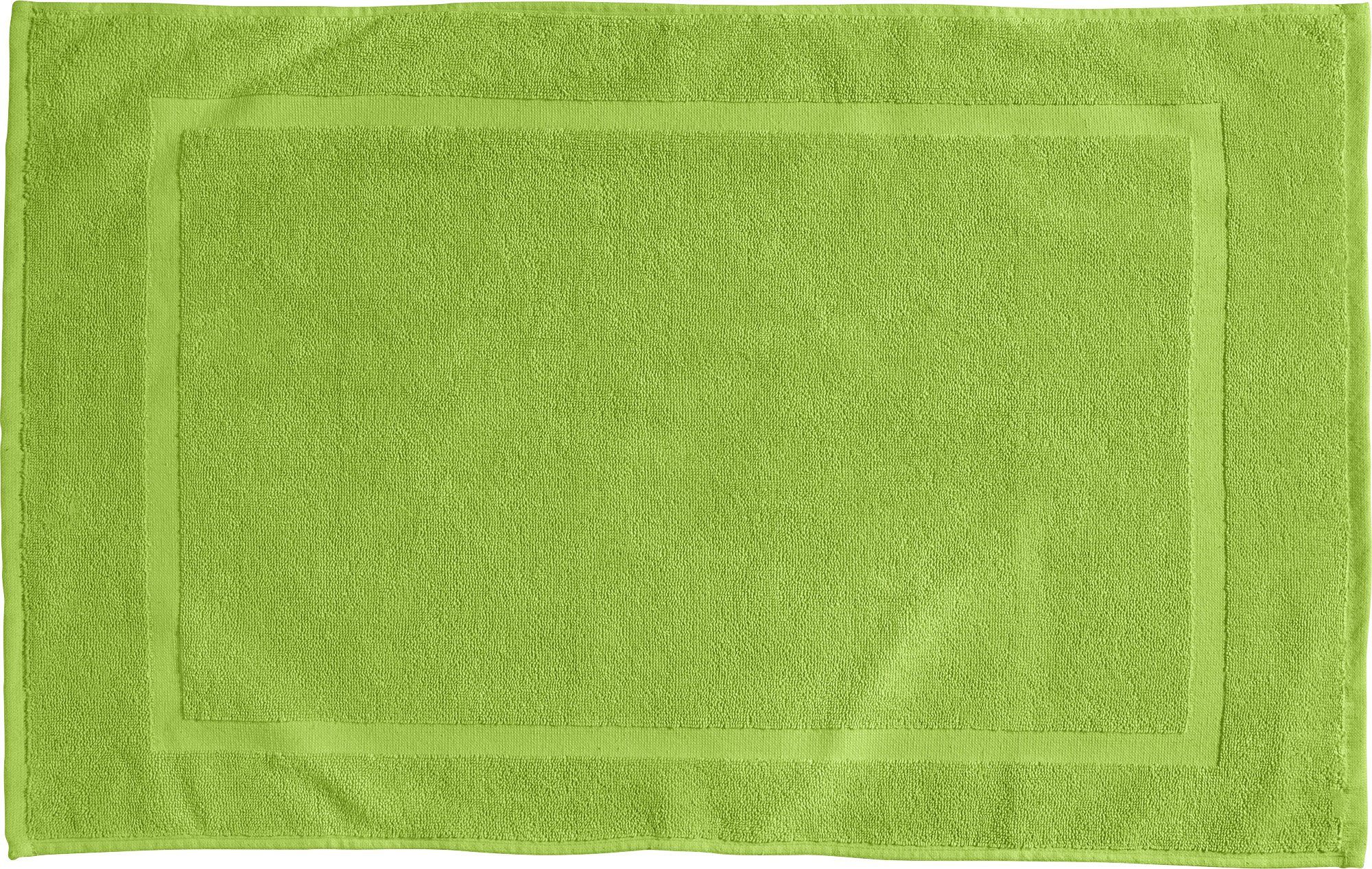 REDBEST Badematte Duschvorlage "Chicago", Höhe 5 mm, Frottier, eckig, Walk-Frottier Uni
