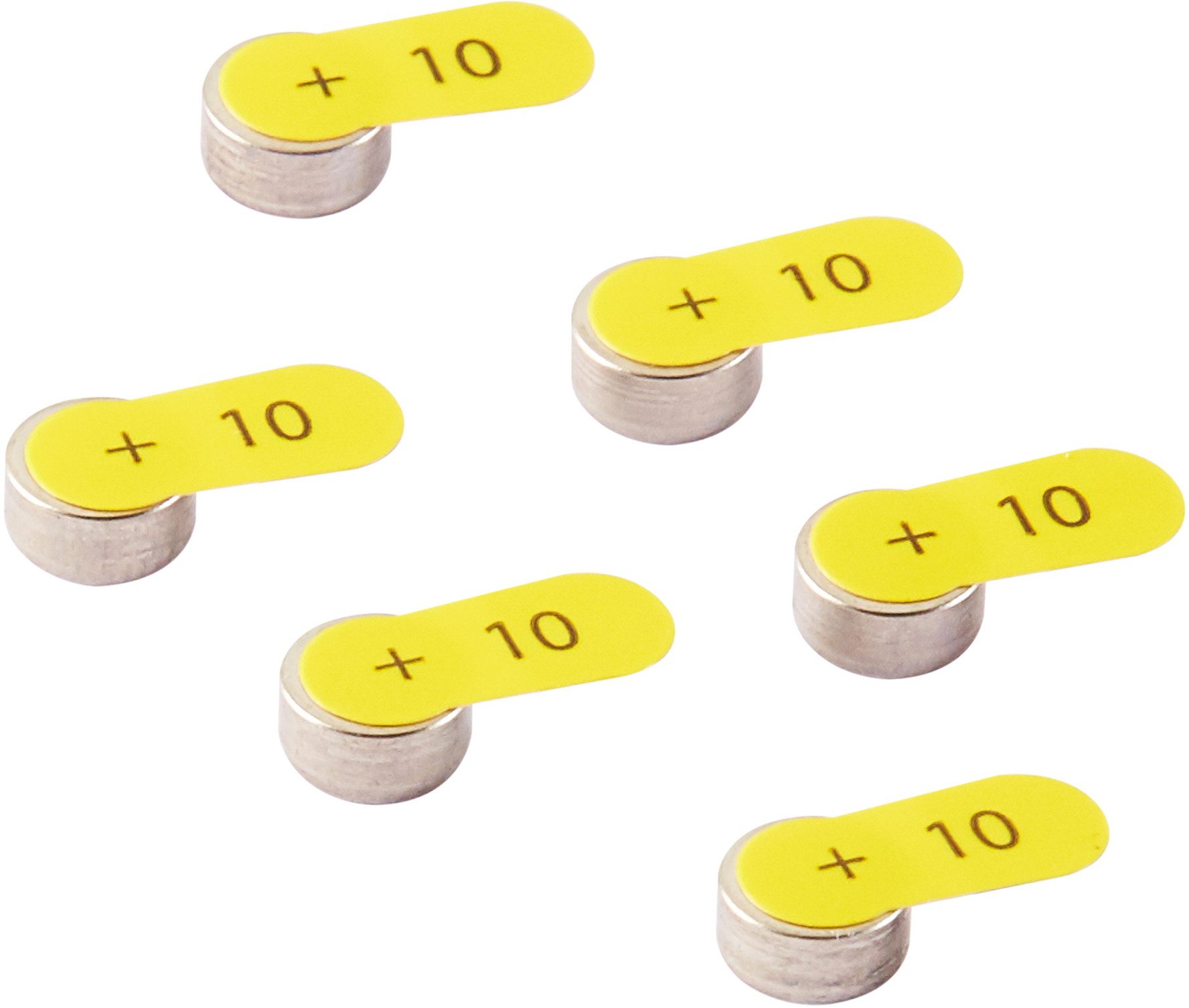 Intenso 60 Energy Ultra Typ 10 Zink-Luft Hörgerätebatterien im 6er Blister Knopfzelle