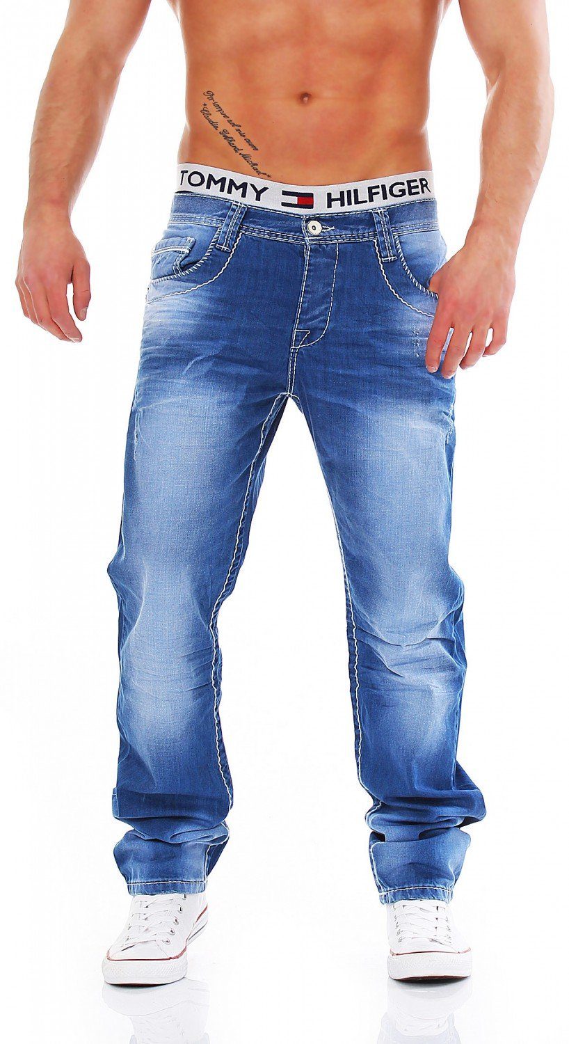 Cipo & Regular-fit-Jeans Fit Baxx Baxx Jeans Slim Herren & Regular C-1144 Cipo