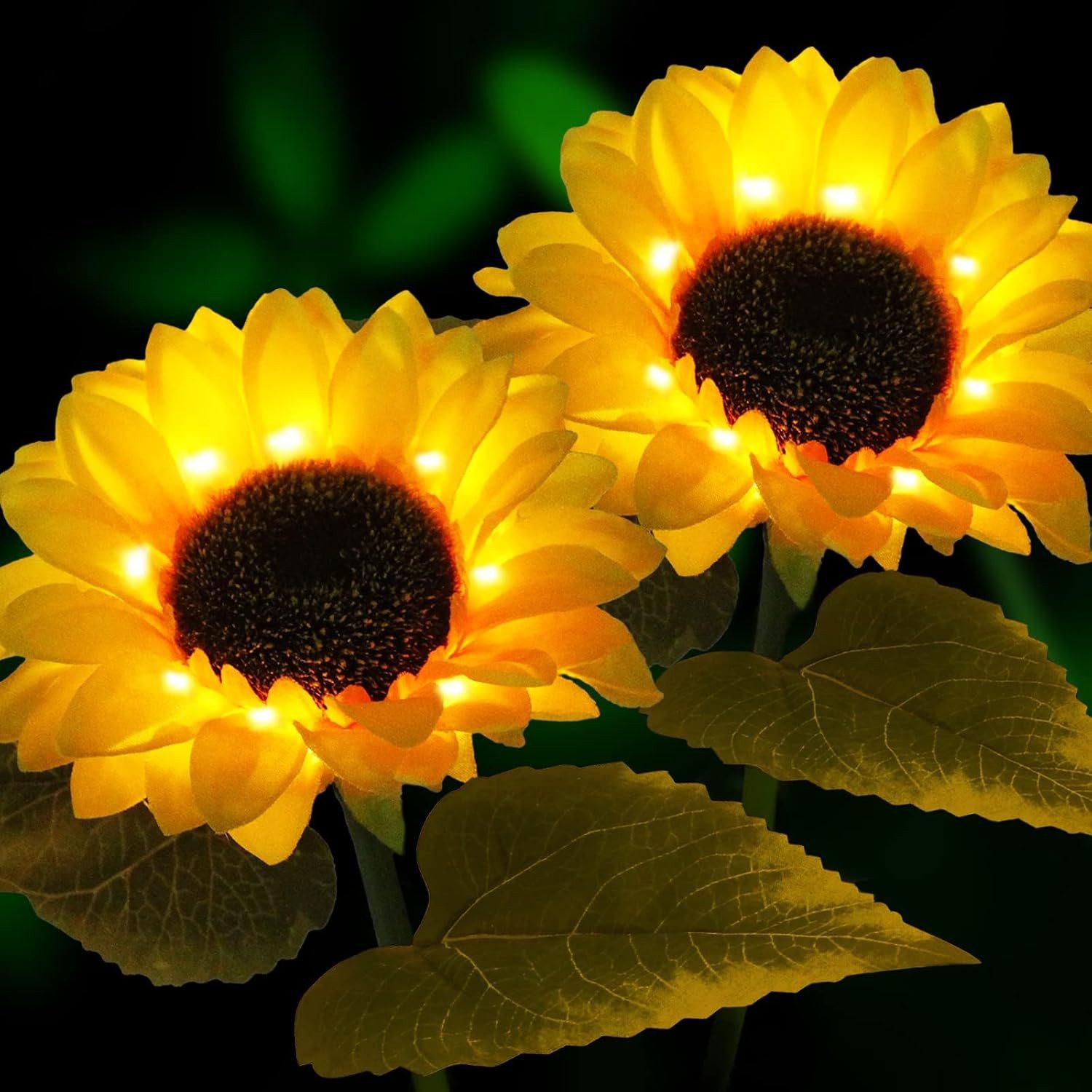 BlingBin LED Solarleuchte Solar Sonnenblume Lichter, günstig online kaufen