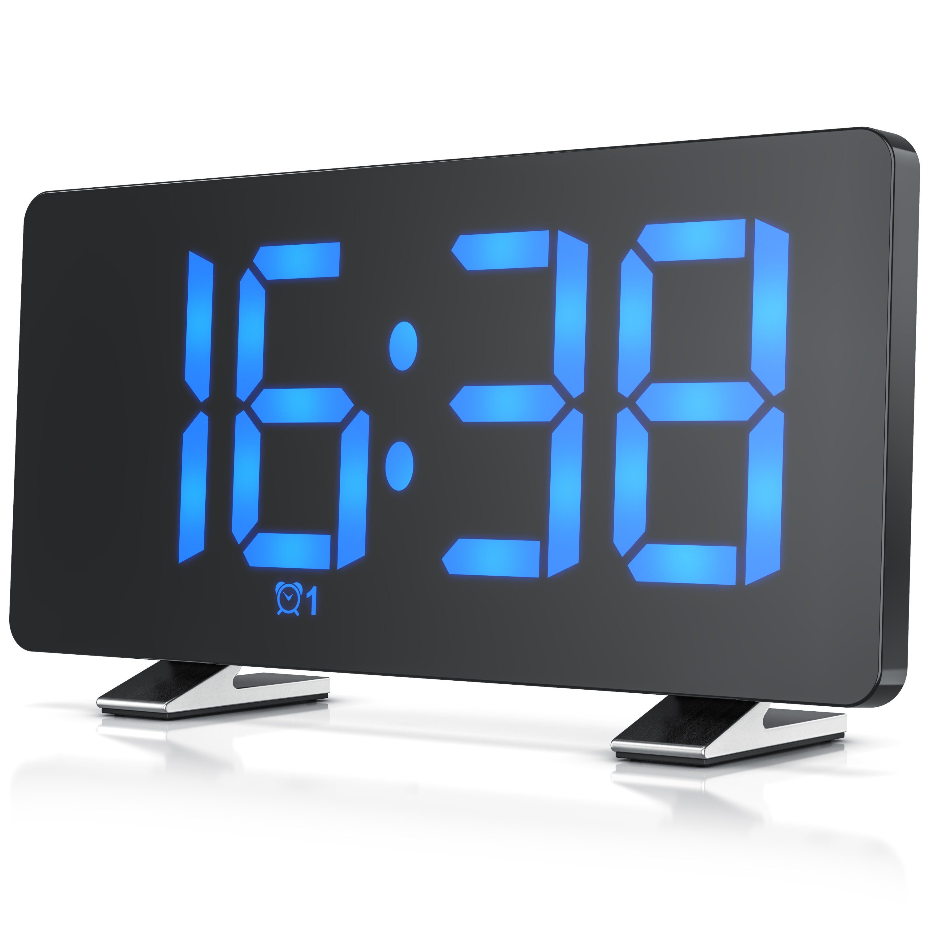 Kaufe Tragbare Auto Digitaluhr Display Elektronische Uhr Auto Uhr