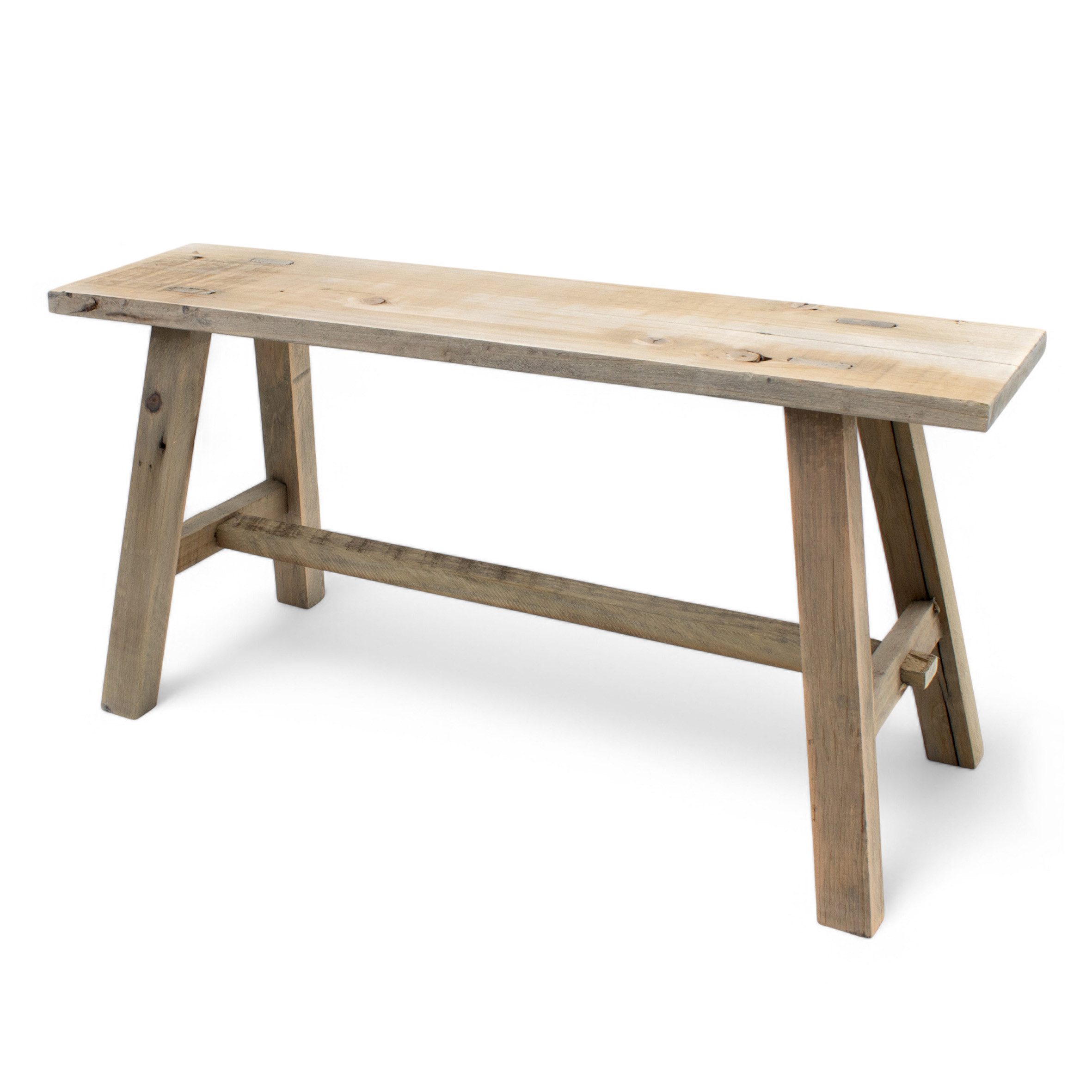Blumenbank Deko Bank aus altem Holz - 58 cm x 27 cm