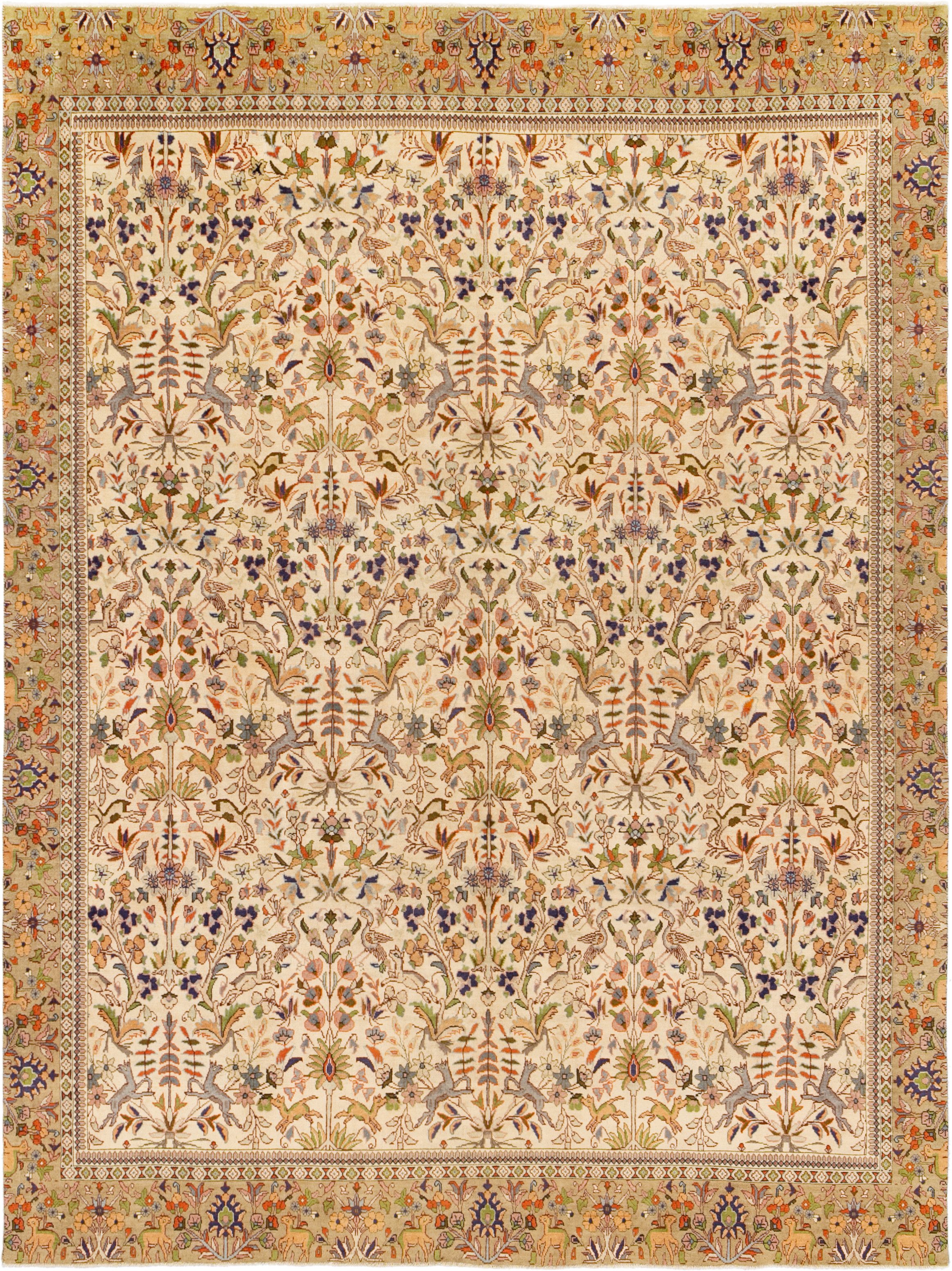 Carpet Avenue Teppich Tabriz Tabatabai Patina 368x274, Rechteck, Höhe: 7 mm