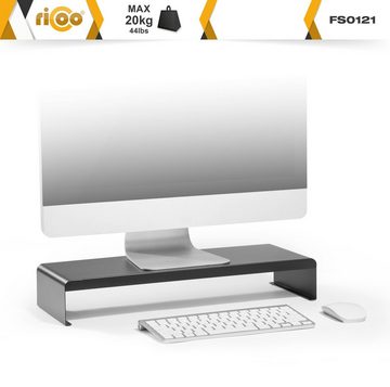 RICOO Schreibtischaufsatz FS0121, Monitorständer Schreibtisch Monitorerhöhung Bildschirm Tisch Aufsatz